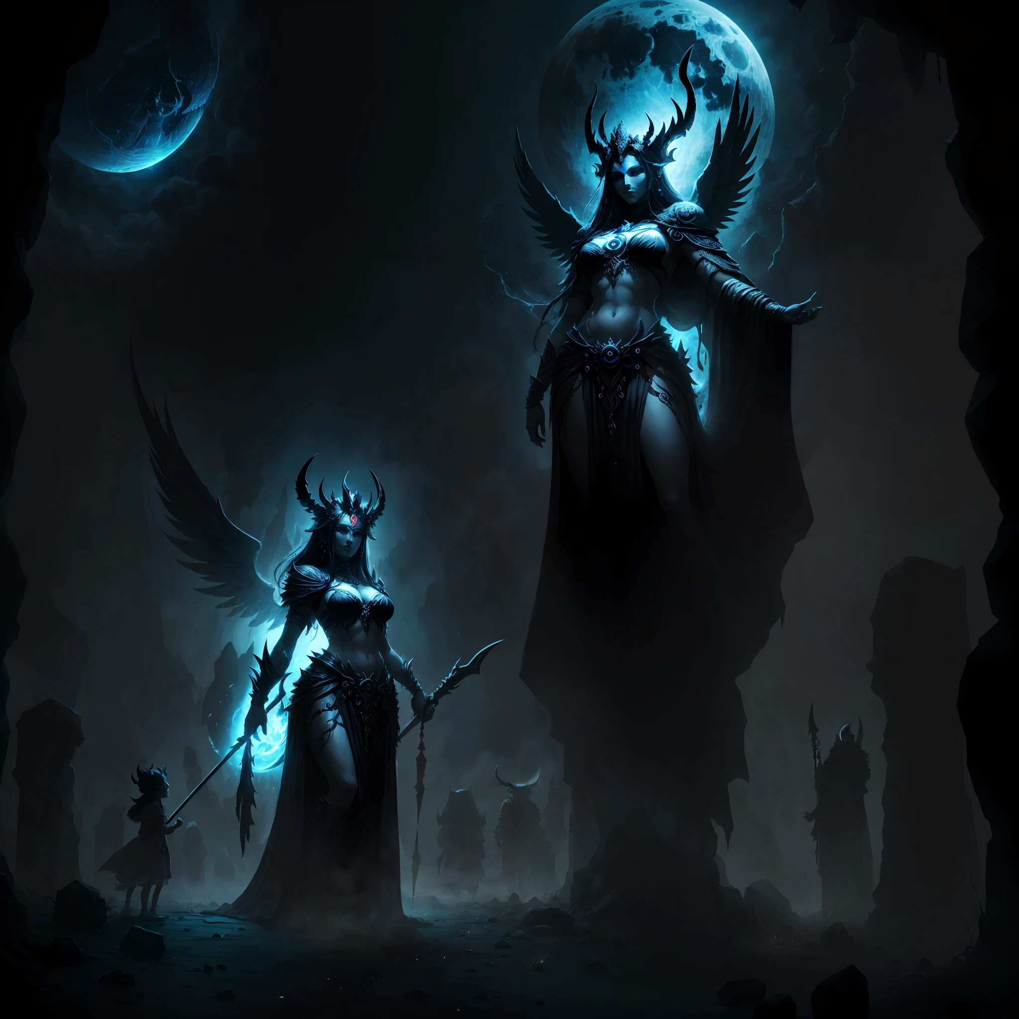 nynx（Nyx）It is Kaos, the god of chaos（Khaos）Daughter，The embodiment and essence of the night，One of the five creation gods，It is the dark god Erebos（Erebus）After birth，In Caia, the mother goddess of the earth（Gaea）The goddess of the night born above。She is an ancient and powerful deity，Not only did he have three children with his brother Erebos，He also gave birth to a large number of gods alone。In ancient art, Nix is depicted as a goddess dressed in black，Her dwelling in Hades was filled with a black mist from Hades，Whenever the night Hesperos（Hesperus）Open the way，She left Hades，Spread her massive wings or take to the skies in a chariot，Cover the earth with nightfall，Immerse the world in tranquility --auto