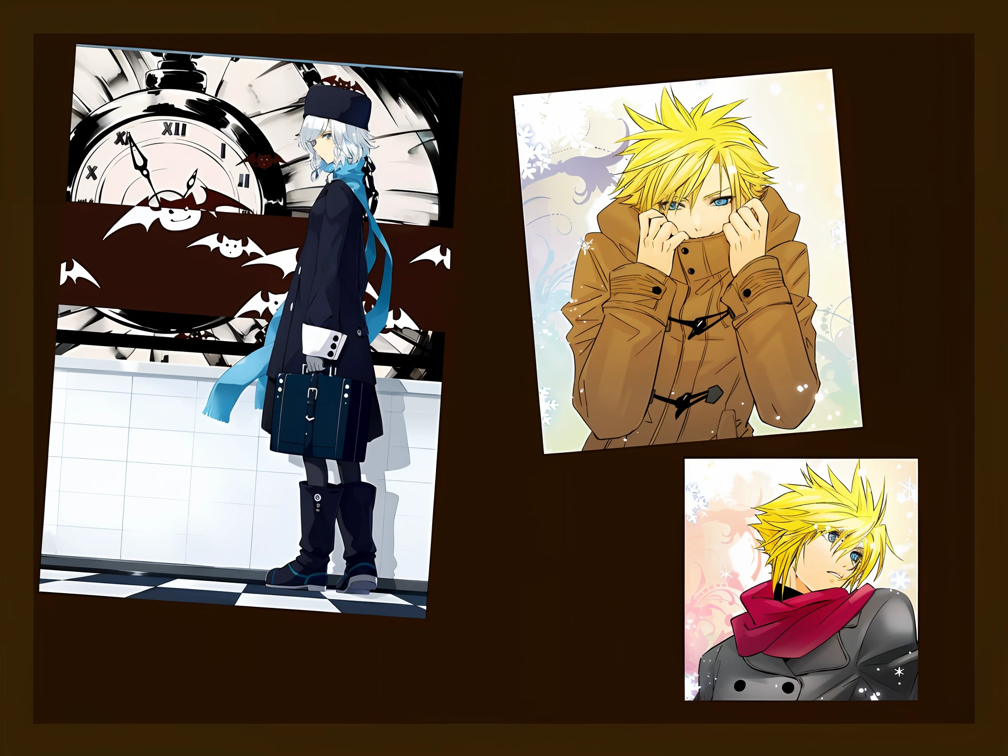 (Masterpiece : 1,8), 64k quality, final fantasy artwork concept, detailed manga eyes, detailed hair, detailed clothes, detailed body, cleaner designs, detailed face pronounced, shiny objects like jewels, see creases on clothes, more coherent clothing, more rounded eyes transparent liquid globular, more colors, more coherent clothing , correct the features of the clothes, better eyes contour, better shoulders, really colorful, coarser line, black line, finishing . (coarser line) (black line) (homogeneous rendering: 1.3)