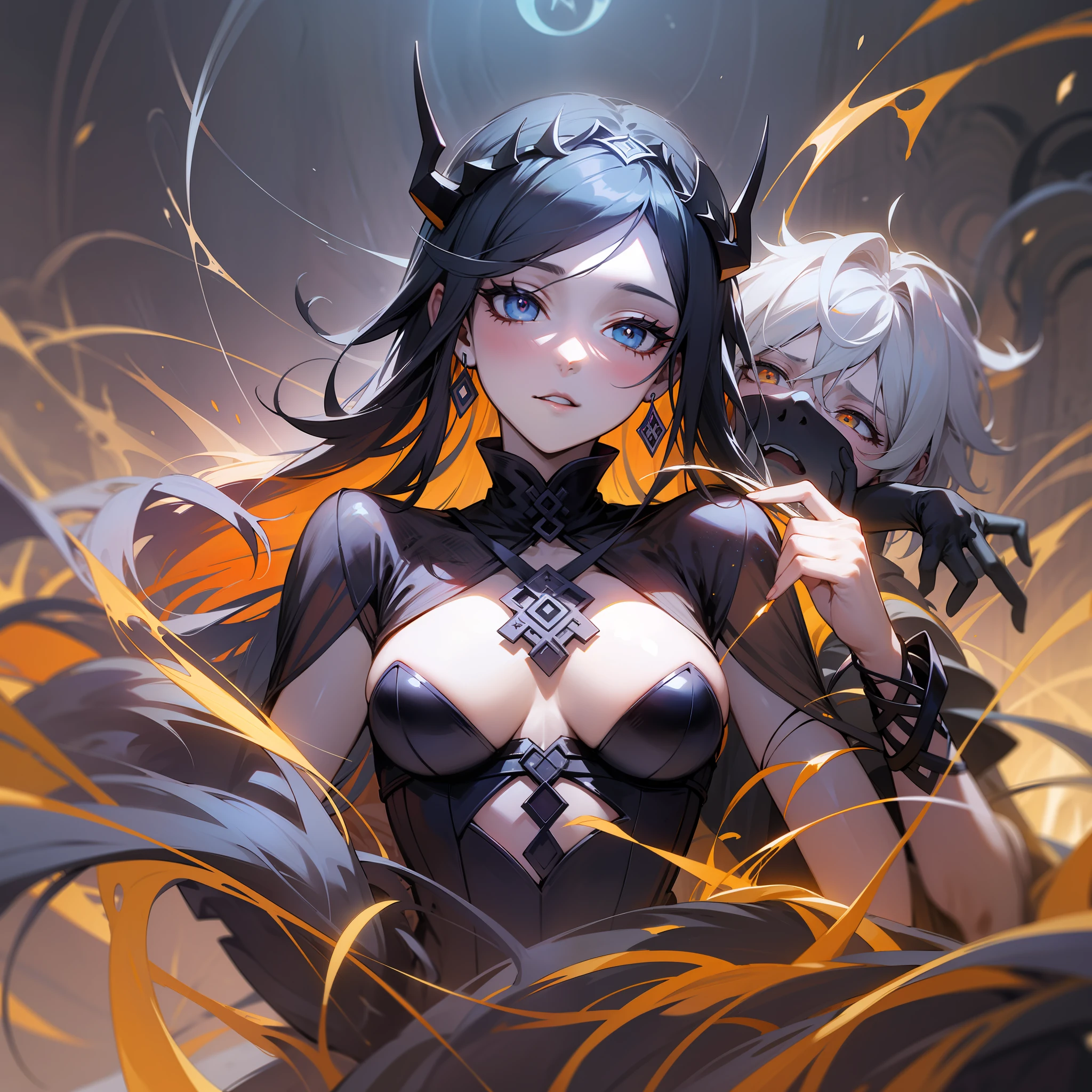 Nix（Greek：Nyx，English：Nyx），Rome is also known as Knox（Nox），is the goddess of the night in Greek mythology，One of the primordial gods，The ontology and incarnation of the night，Born to Chaos Kaos along with her husband and brother Erebos。Nix is not only a noble god，It is one of the few great gods in Greek mythology who has great power in all mythological systems，It also has great power to restrain both mortals and gods。

Nix is daylight、midday、dream、deathia、morpheus、destiny、agony、senility、Symbolic deities such as toil。

Nix and Hecate、Heracles and other gods revered by Zeus，Nix was the adoptive mother of Zeus in Orpheus。[1]