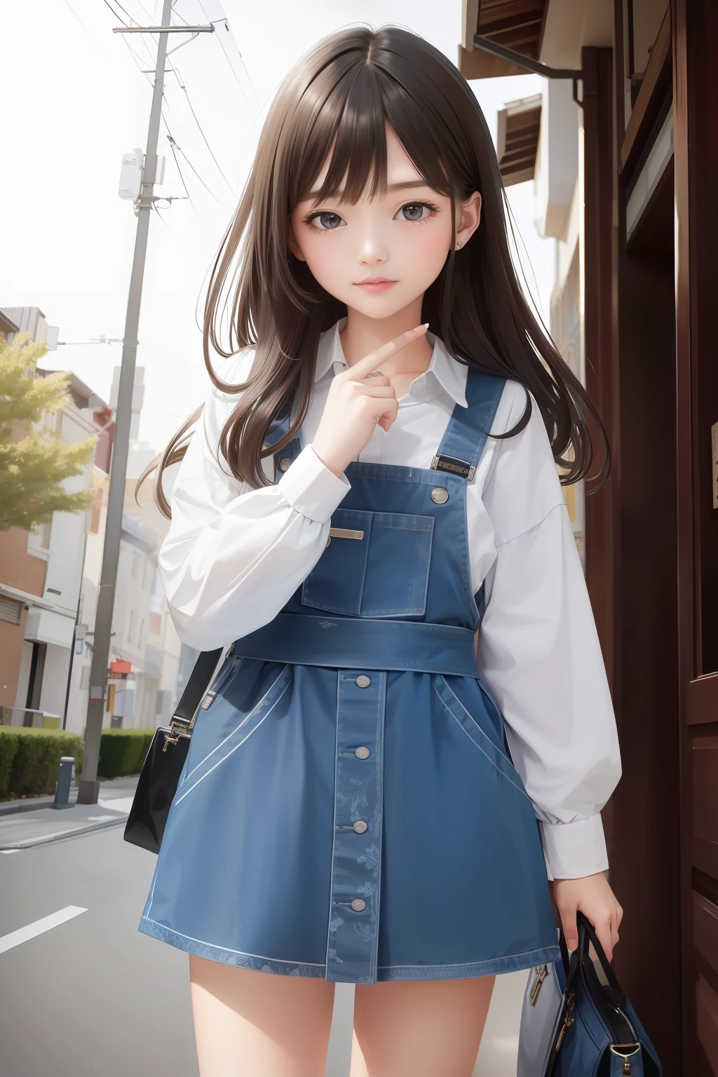 (Best Quality, Masterpiece: 1.1), (Realistic: 1.4), 1 Girl, Cowboy Shot
