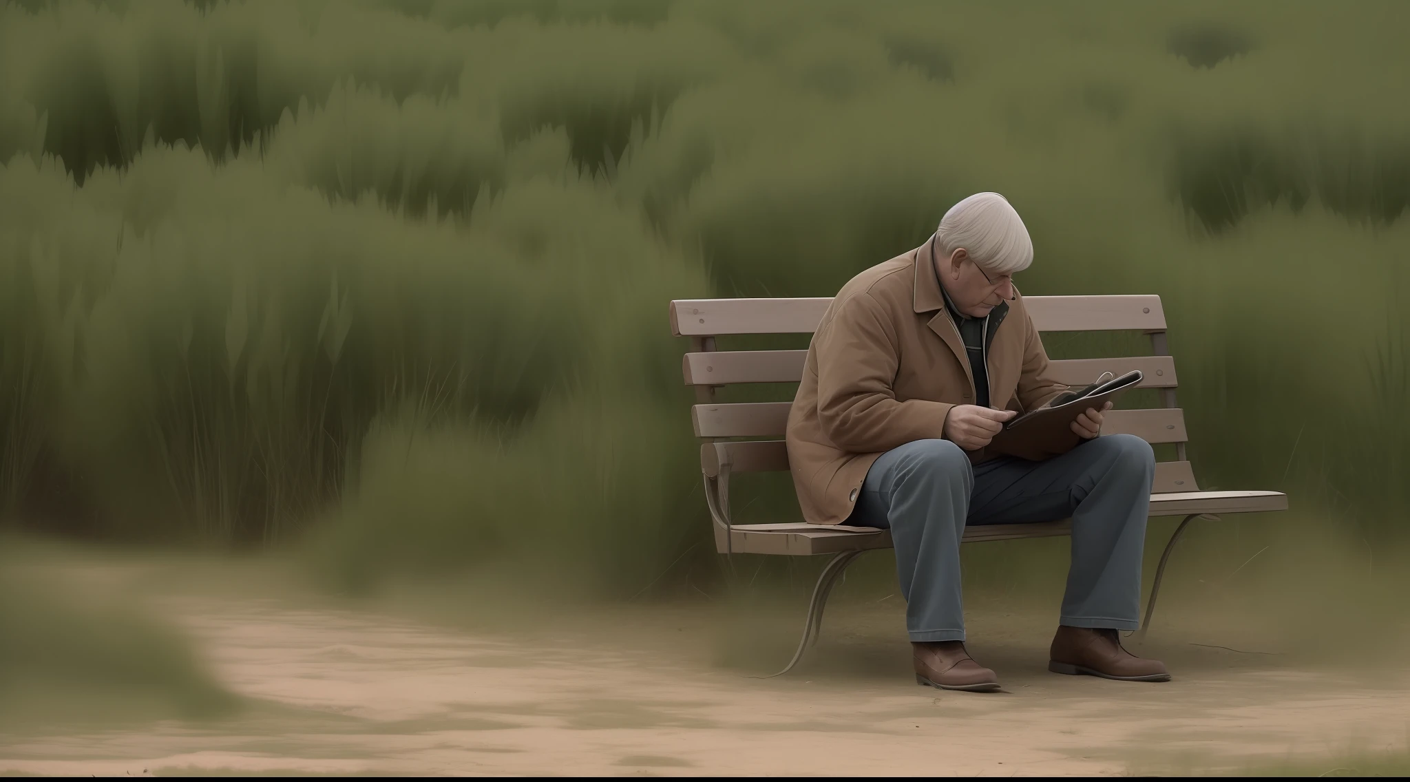 poor miserable lonely man --auto