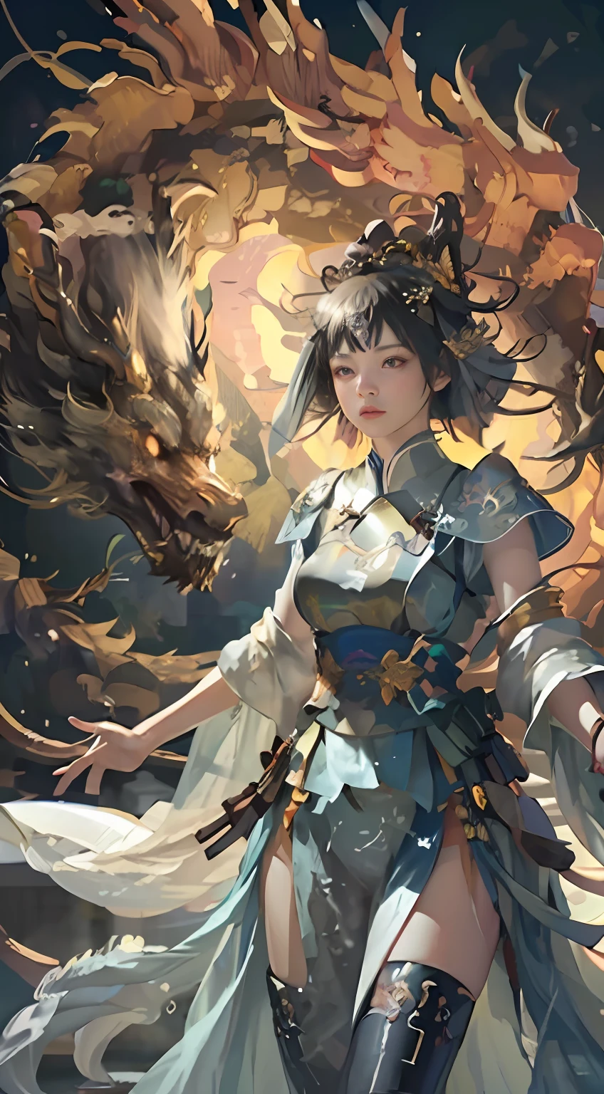 ((((Best picture quality)))), ((tmasterpiece)), (the detail:1.4), , A beautiful image of an ancient Chinese woman,High-density image reviews(hdr),Ray traching,超高分辨率,Unreal Engine5,Subsurface scattering、PBR textures、Post-processing、Anisotropy Filtering、depth of fields、Maximum clarity and detail、Many-Layer Textures、Reflectance and specular maps、Surface coloring、Accurately simulate how light materials interact、perfectly proportions、rendering by octane、Two-colored light、largeaperture、Low ISO、White balance、the rule of thirds、8K raw data、Chinese phoenix carrying girl into the sky。