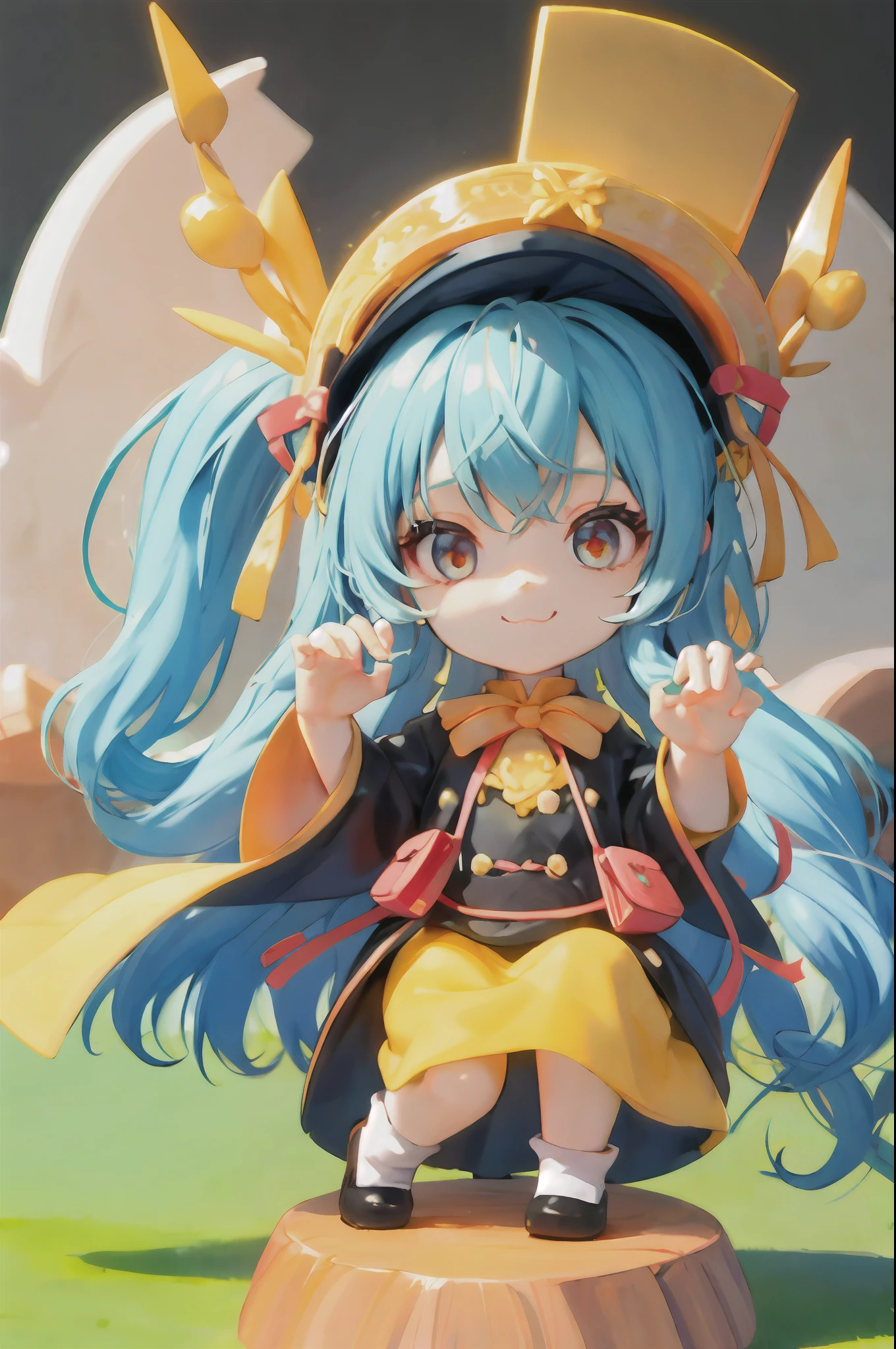 long whitr hair,Cute and full perspective -year-loli
