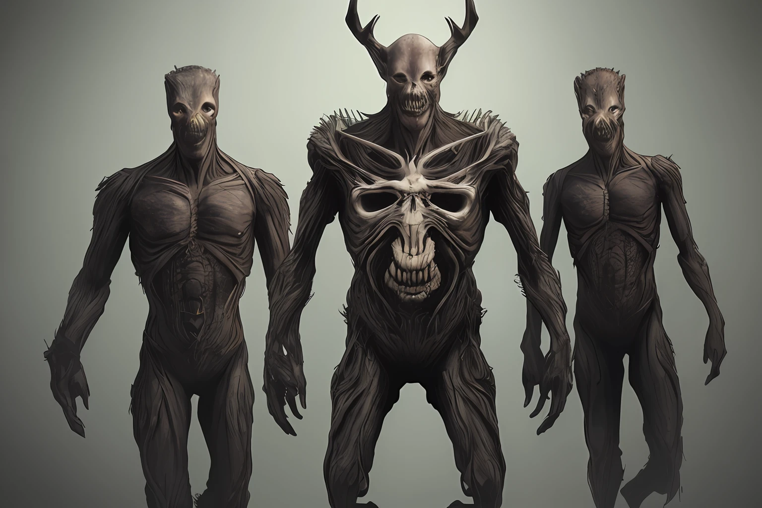 Wendigo assustador