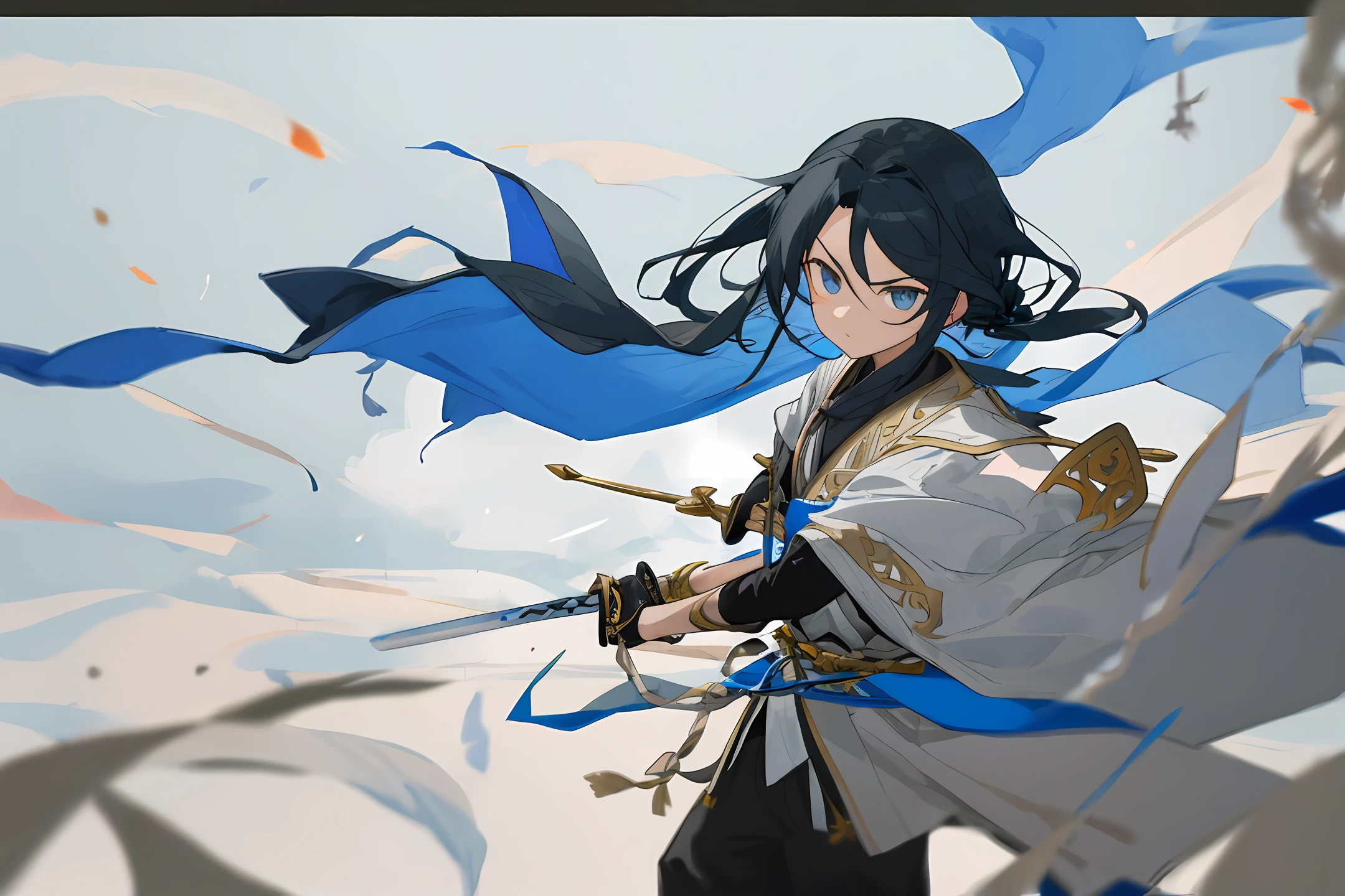 Kizi,holdingsword,ancient wind