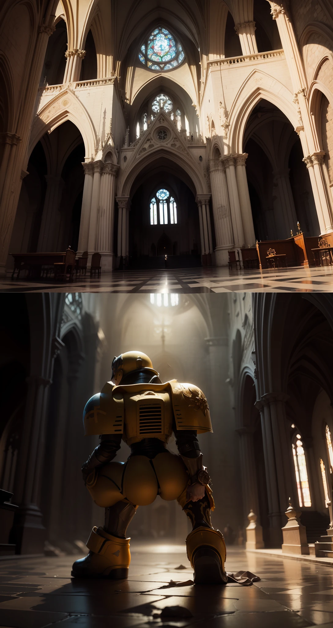 Uma enorme catedral