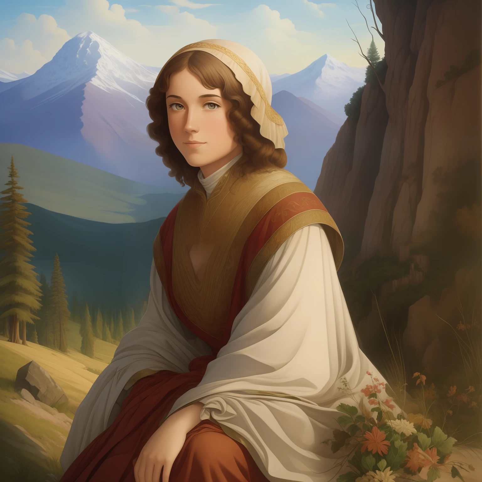 A mountain, by john avon.