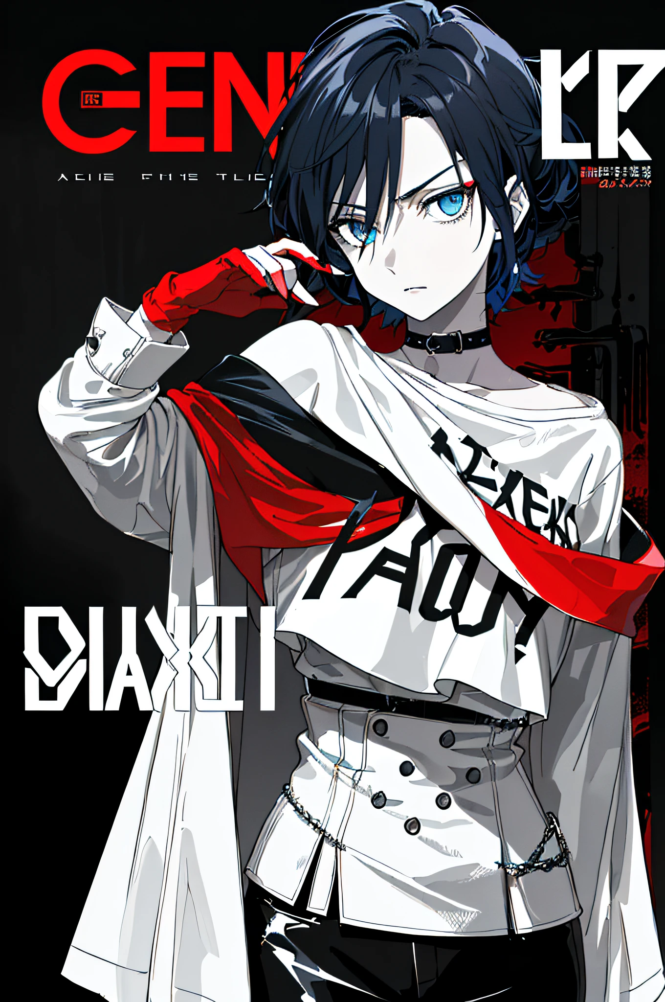 ((((dramatic))), (((gritty))), (((intense))) film poster featuring a young woman as the central character. She stands confidently in the center of the poster, wearing a stylish and edgy outfit, with a determined expression on her face. The background is dark and gritty, with a sense of danger and intensity. The text is bold and attention-grabbing, with a catchy tagline that adds to the overall feeling of drama and excitement. The color palette is mainly dark with splashes of vibrant colors, giving the poster a dynamic and visually striking appearance,tachi-e
(magazine:1.3), (cover-style:1.3), fashionable, woman, vibrant, outfit, posing, front, colorful, dynamic, background, elements, confident, expression, holding, statement, accessory, majestic, coiled, around, touch, scene, text, cover, bold, attention-grabbing, title, stylish, font, catchy, headline, larger, striking, modern, trendy, focus, fashion,