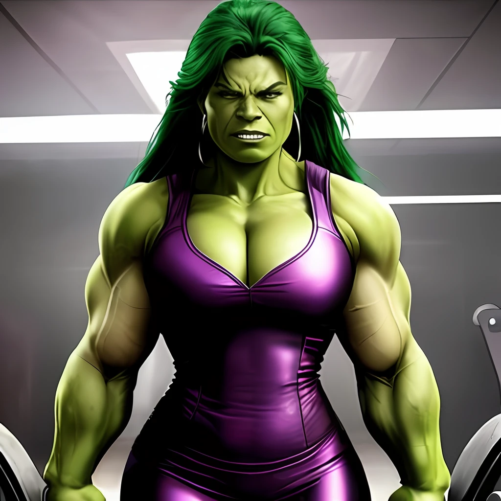 Hulk but woman