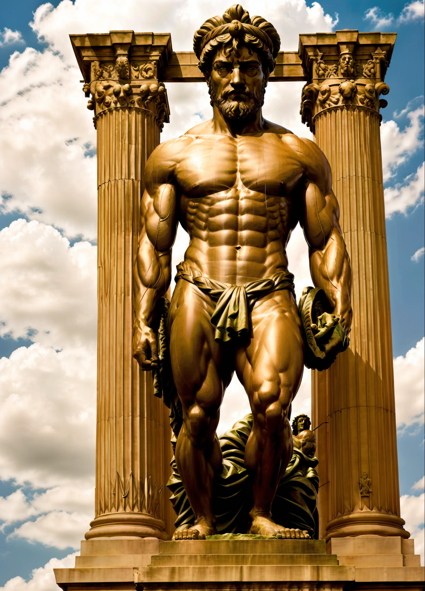 statue of hercules
