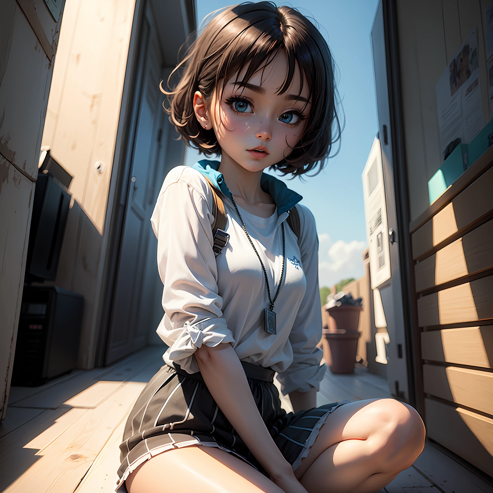 animemanga girl,blues, Anime style. 8K, ufotable art style, Praise Artstyle, made with anime painter studio, blue colors,, wallpaper anime blue water, lain, saori, drawn in anime painter studio, lofi-girl, Anime art style --auto