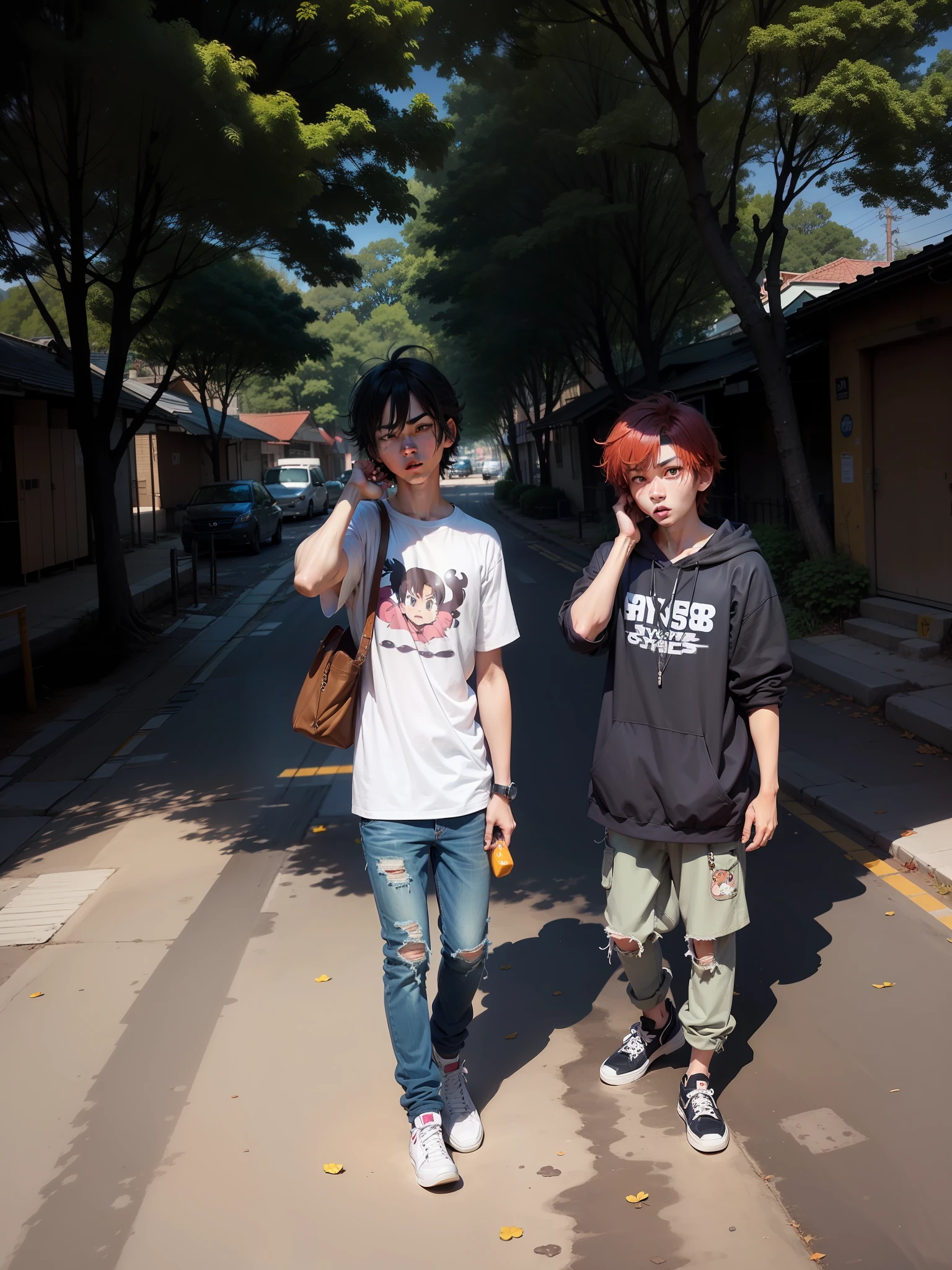 Style Cartoon, Style anime,