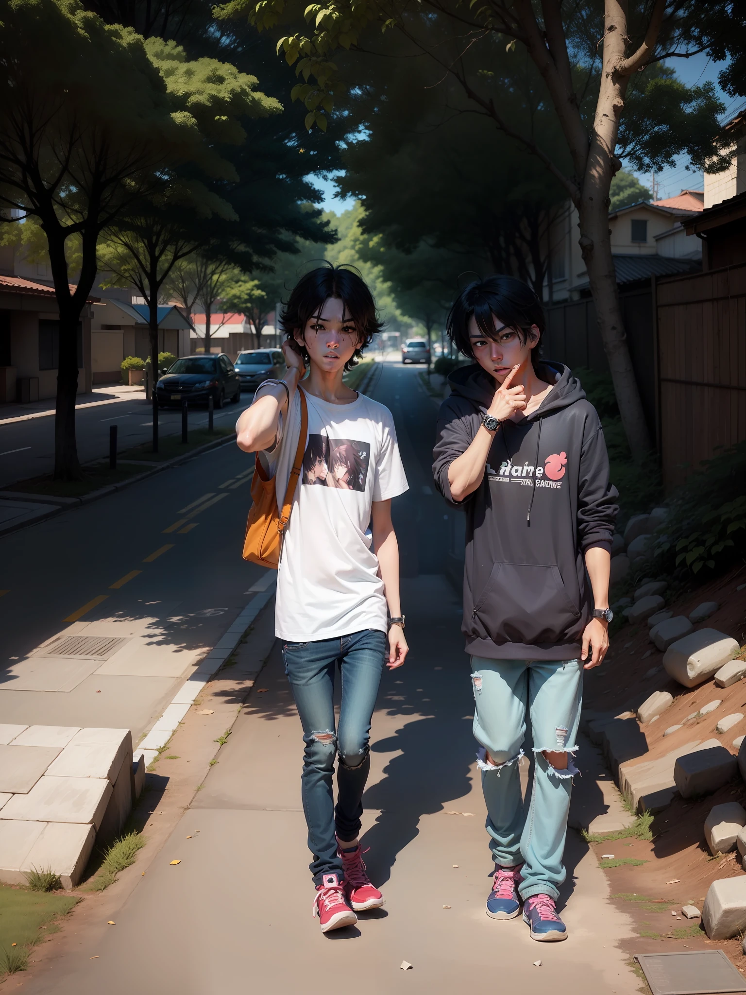 Style Cartoon, Style anime,