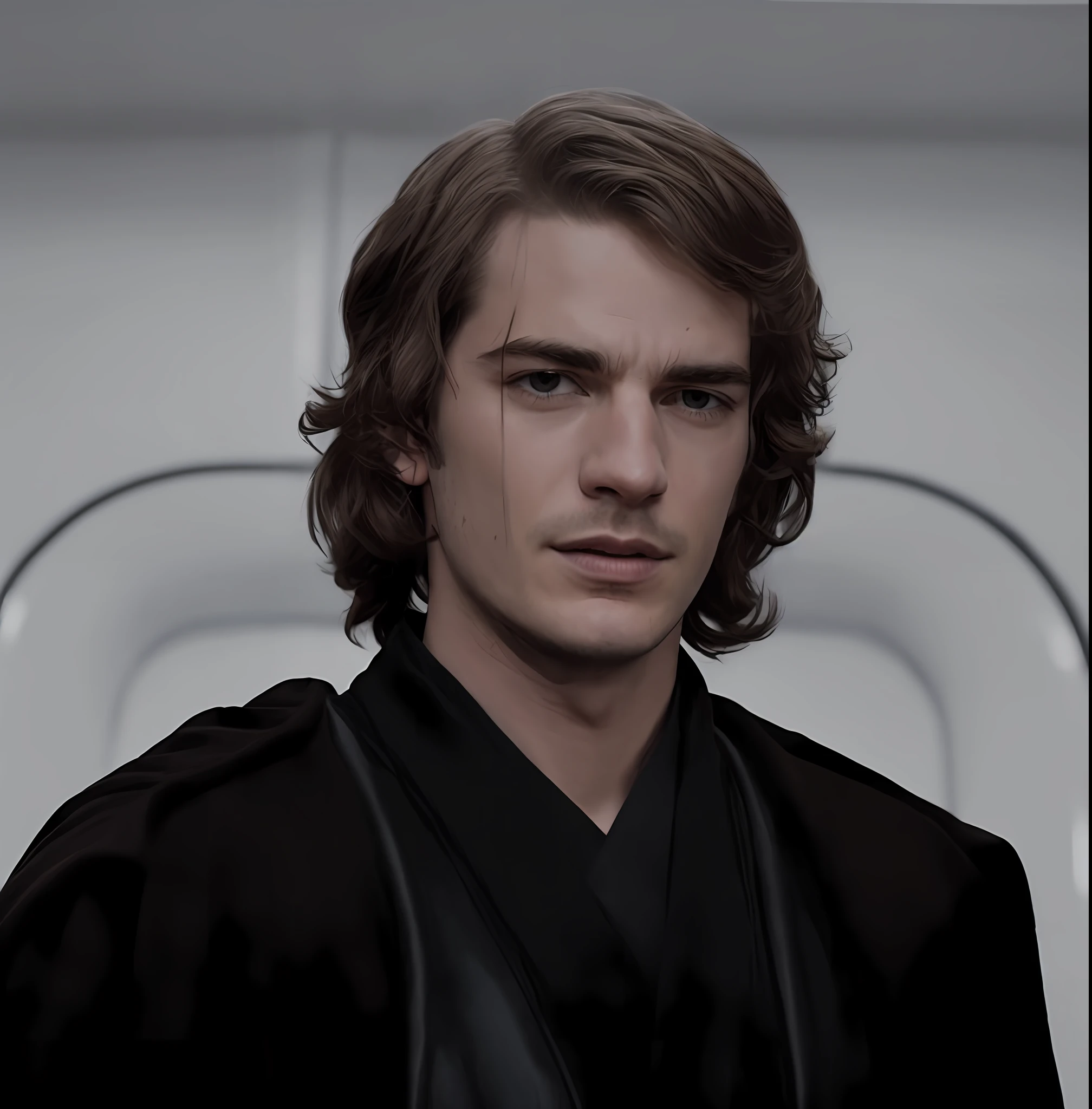 Andrew Garfield interpretando Anakin Skywalker.