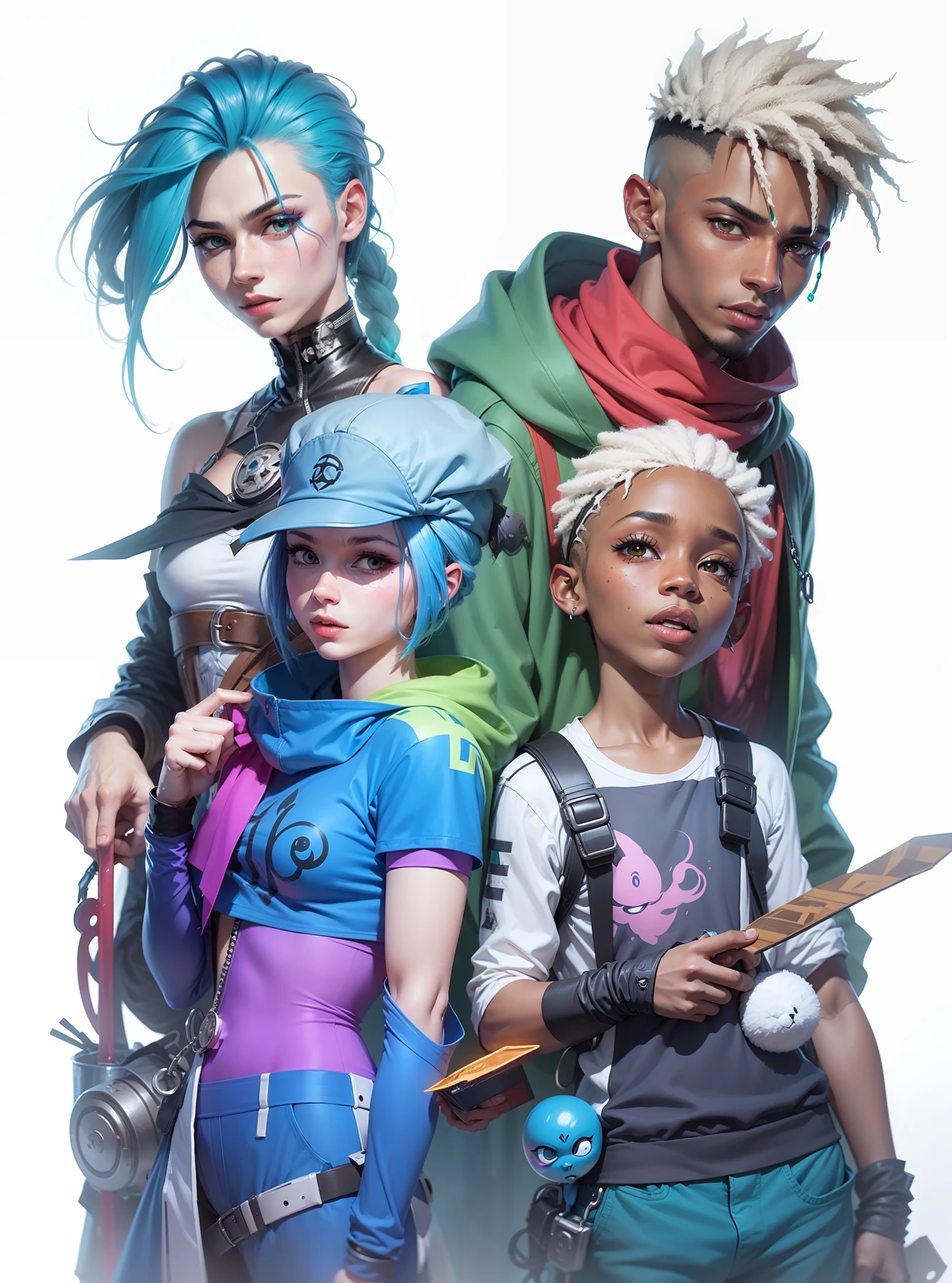 Jinx e Ekko, arcano