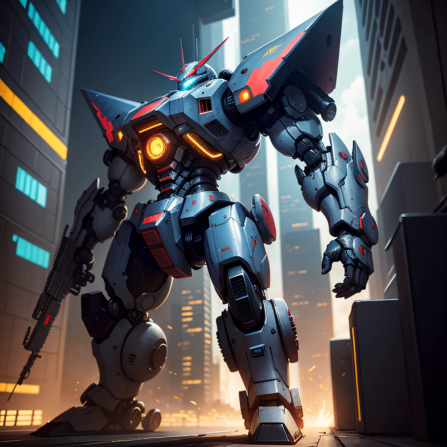Mecha Cyberpunk --auto
