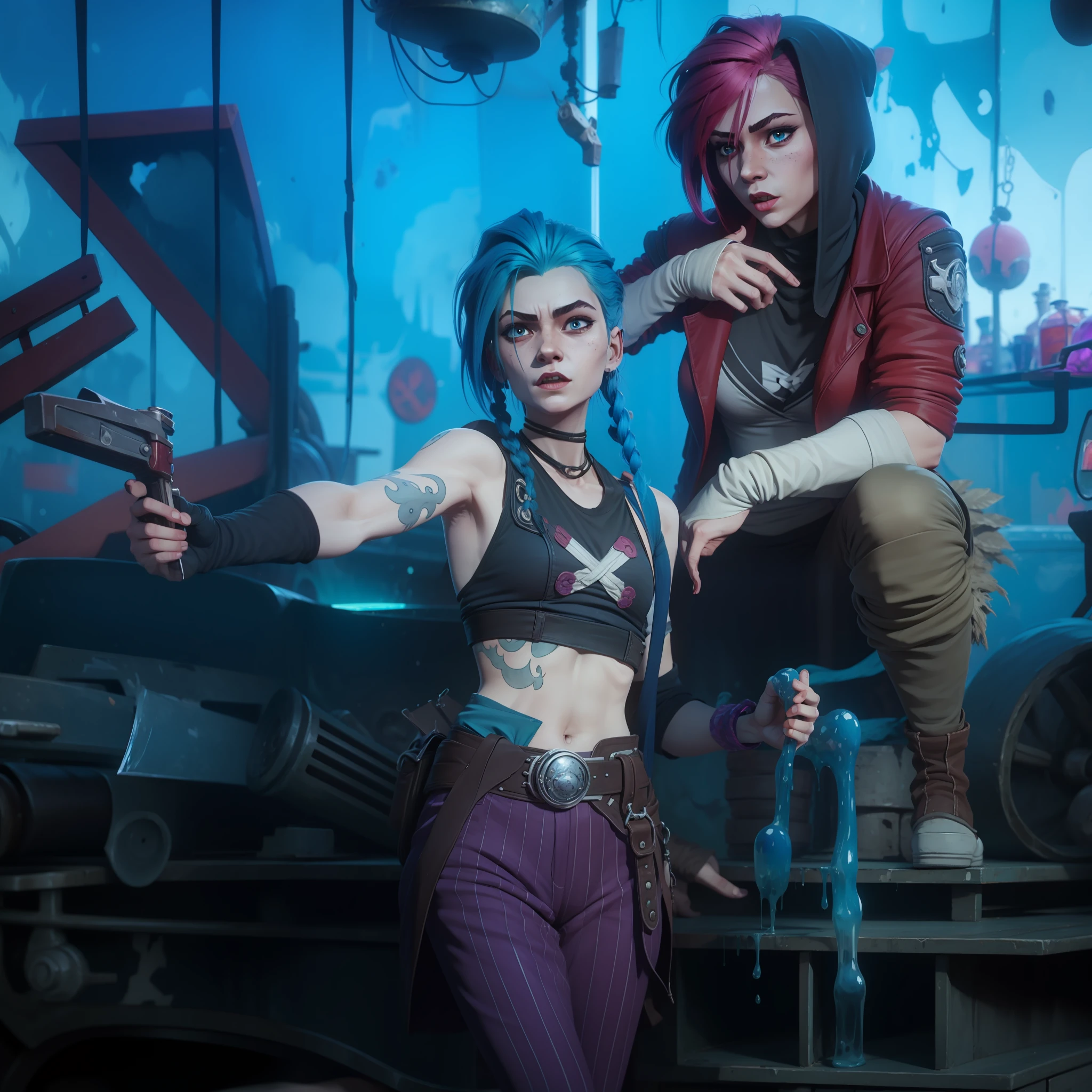 Vi e Jinx, Arcane