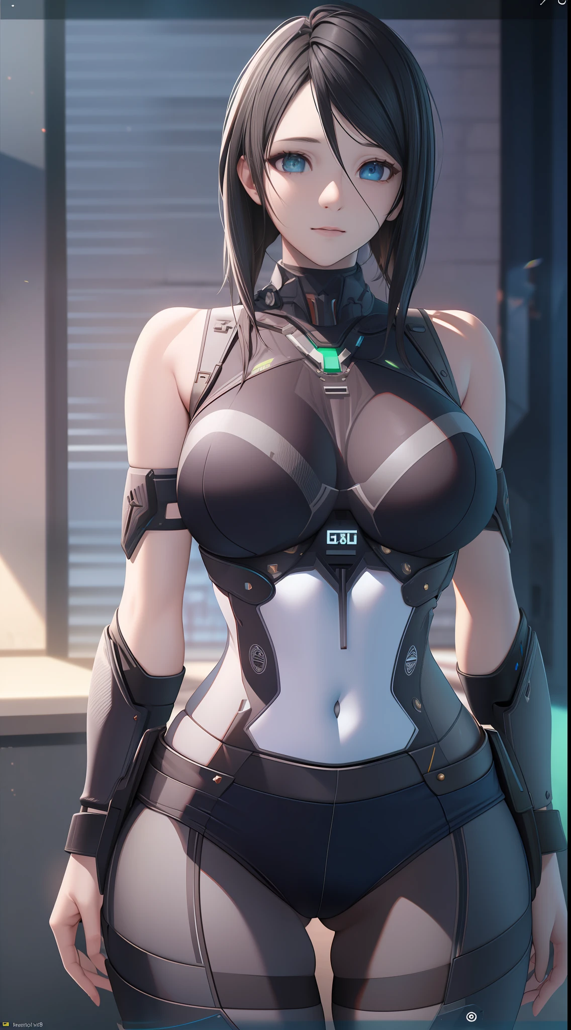 ((Best quality)), ((masterpiece)), (detailed:1.4), 3D, an image of a beautiful cyberpunk female,HDR (High Dynamic Range),Ray Tracing,NVIDIA RTX,Super-Resolution,Unreal 5,Subsurface scattering,PBR Texturing,Post-processing,Anisotropic Filtering,Depth-of-field,Maximum clarity and sharpness,Multi-layered textures,Albedo and Specular maps,Surface shading,Accurate simulation of light-material interaction,Perfect proportions,Octane Render,Two-tone lighting,Wide aperture,Low ISO,White balance,Rule of thirds,8K RAW,