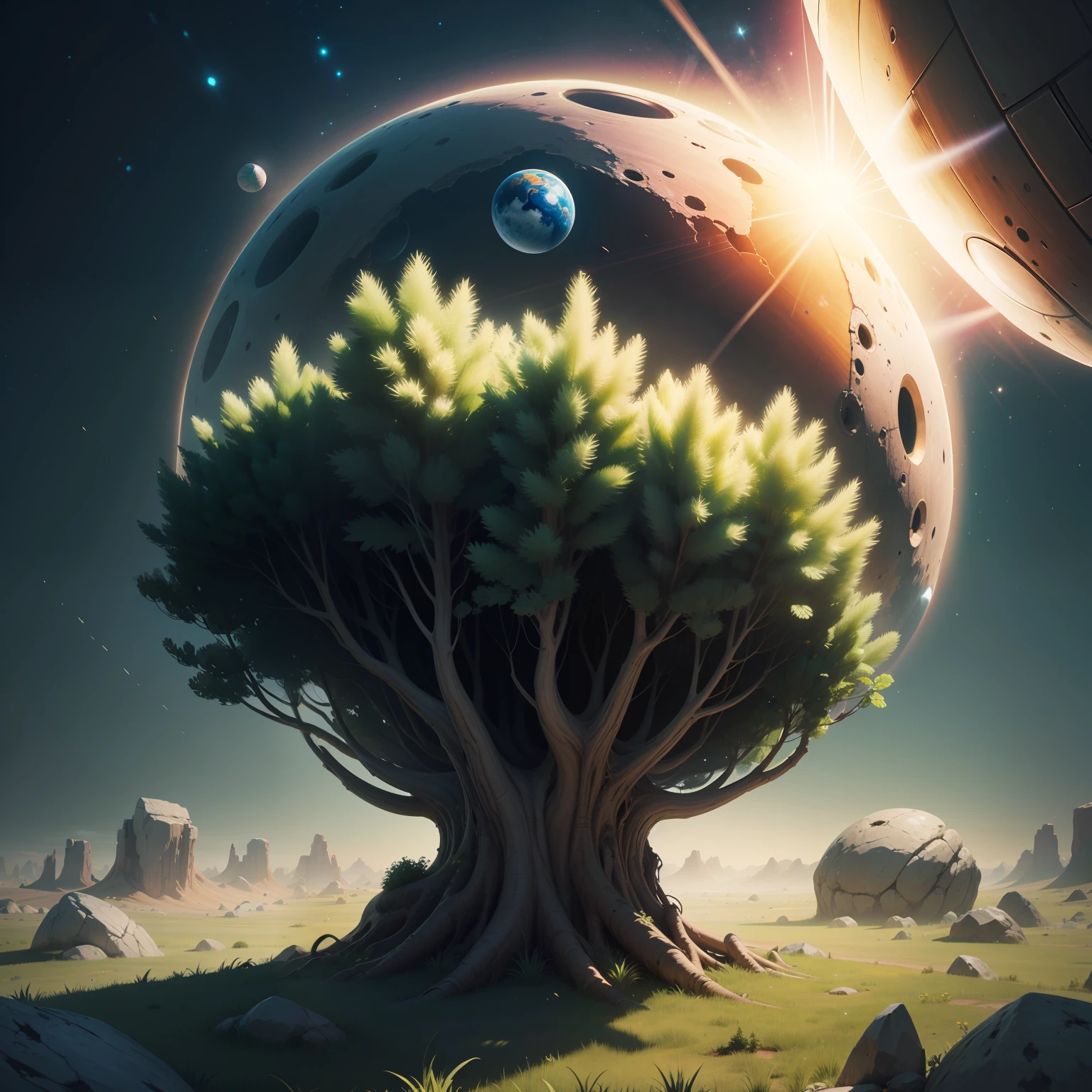 Planet of Scramble Vegetation --auto