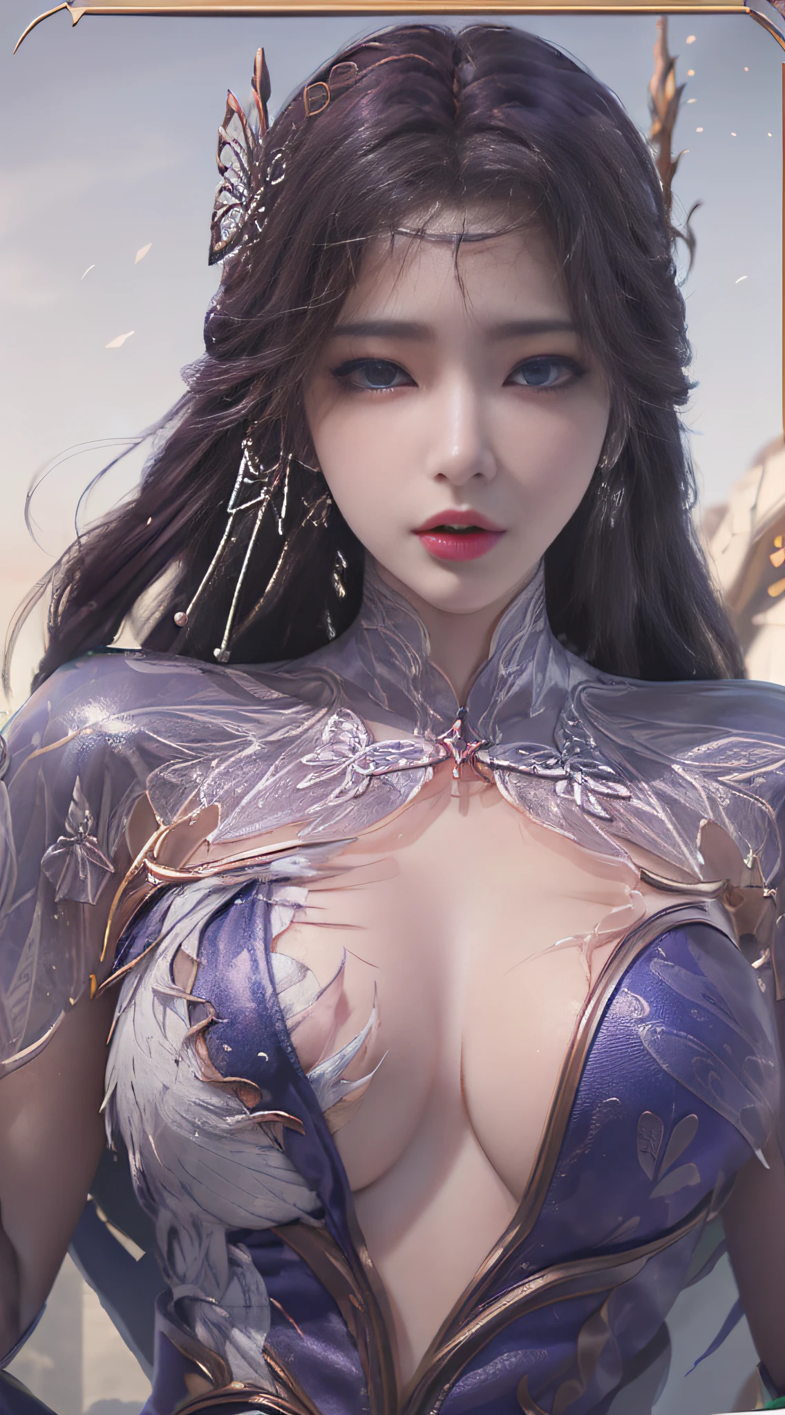 cyberpunk girl, fantasy world, dark background, clean design, epic Instagram, artstation, colorful paint splash, silhouette, ultra-detailed intricate details, Unreal engine, fantasy, complex details, splash screen, complementary colors, fantasy concept art, 8k resolution, deviantart masterpiece, oil painting, heavy stroke, paint dripping, (isolated on white background: 1.3), rainbow skin, (((handsome young man))), (( age:1.5)), (glowing blue eyes), ((eyes with light)), (((short white hair: 1.1))), ((black)), (prince \\ (indifferent expression\\), (((wearing high-detail luxury black robe))), white hair, (pectoral muscles) --v 6