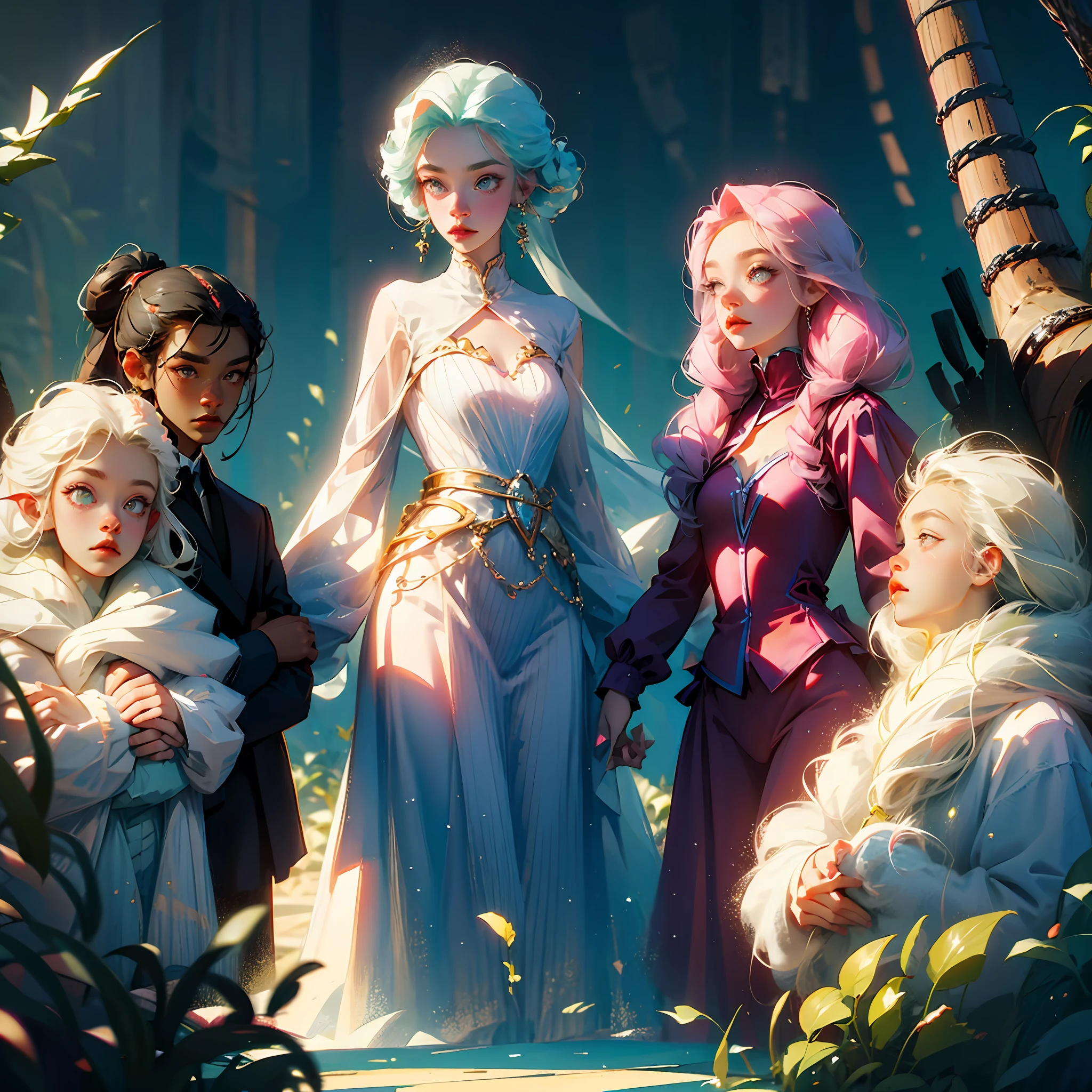 A group of enchanting girls --auto
