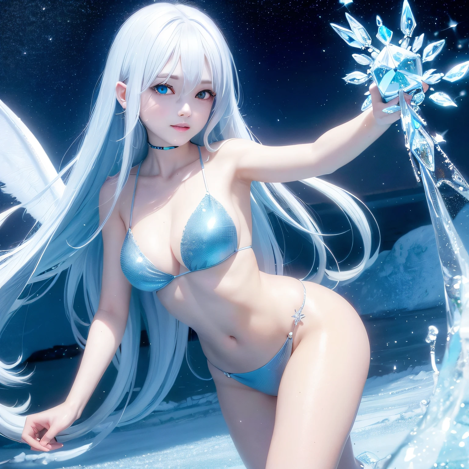 icicle
hposing Gravure Idol a beauty girl Mystical Fictional creatures chimera
Ice Spirit
Enchanting ice wings
freeze the body and hair
Ice Wizard
Guardian of the cold region
Tranquility and ephemerality
Cold meets beauty
Cool natural beauty
Ice and magic casting
The glow of the icy world