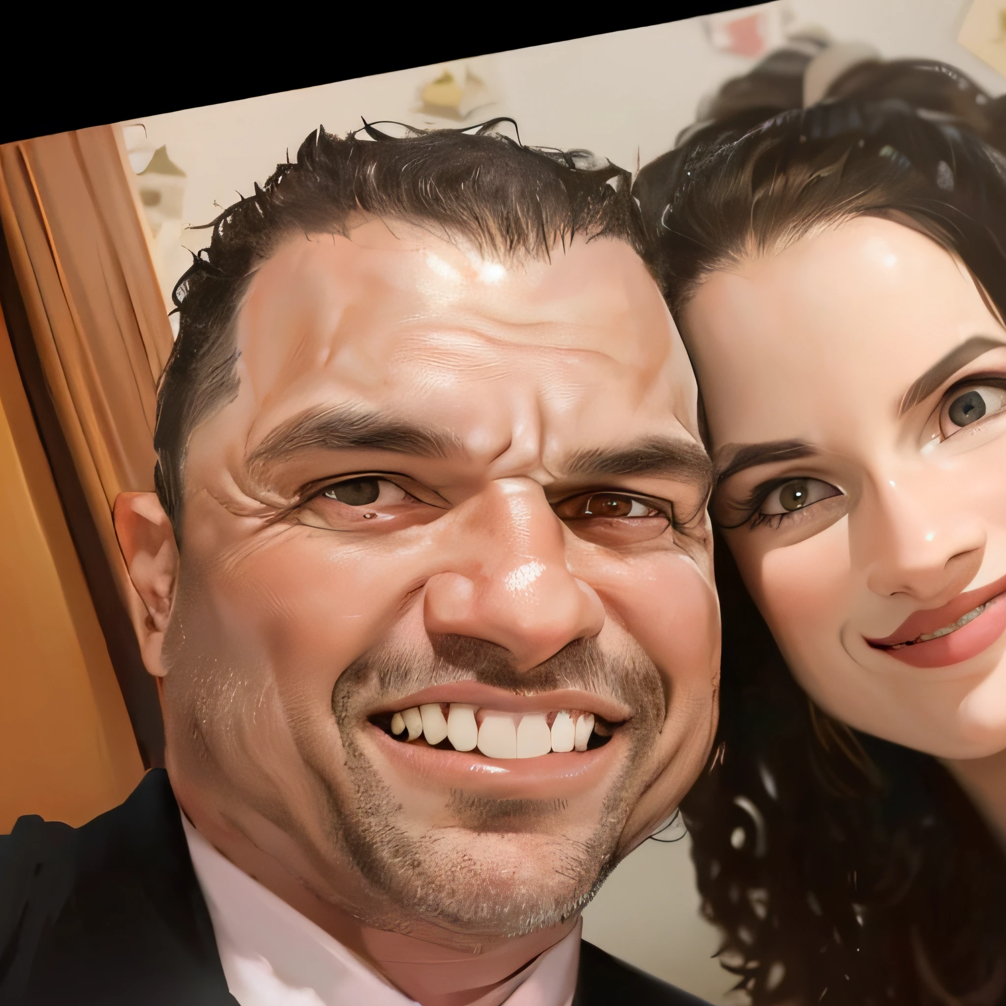 caricatura extremamente detalhada, perfection.