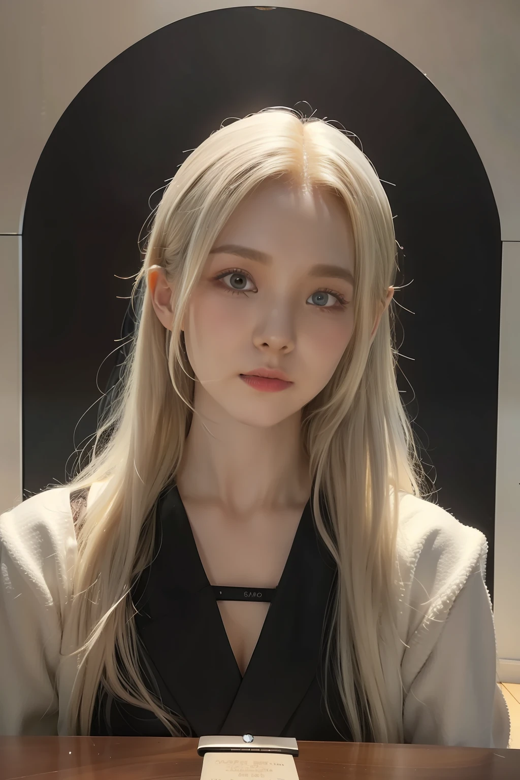 (8K、4K、Top image quality、Hi-Def、ultra-high-resolution:1.1)、(tmasterpiece、realisitic、photoreallistic:1.1)、1girl in、faces、closed up、twintails、blonde hair、black eyes、red-lips、(watch audience:2)、absurdly long hair、long eyeslashes、eyeshadows、a small face、big eye、
bare shoulder、
The high-contrast、japanes、bikinis、
