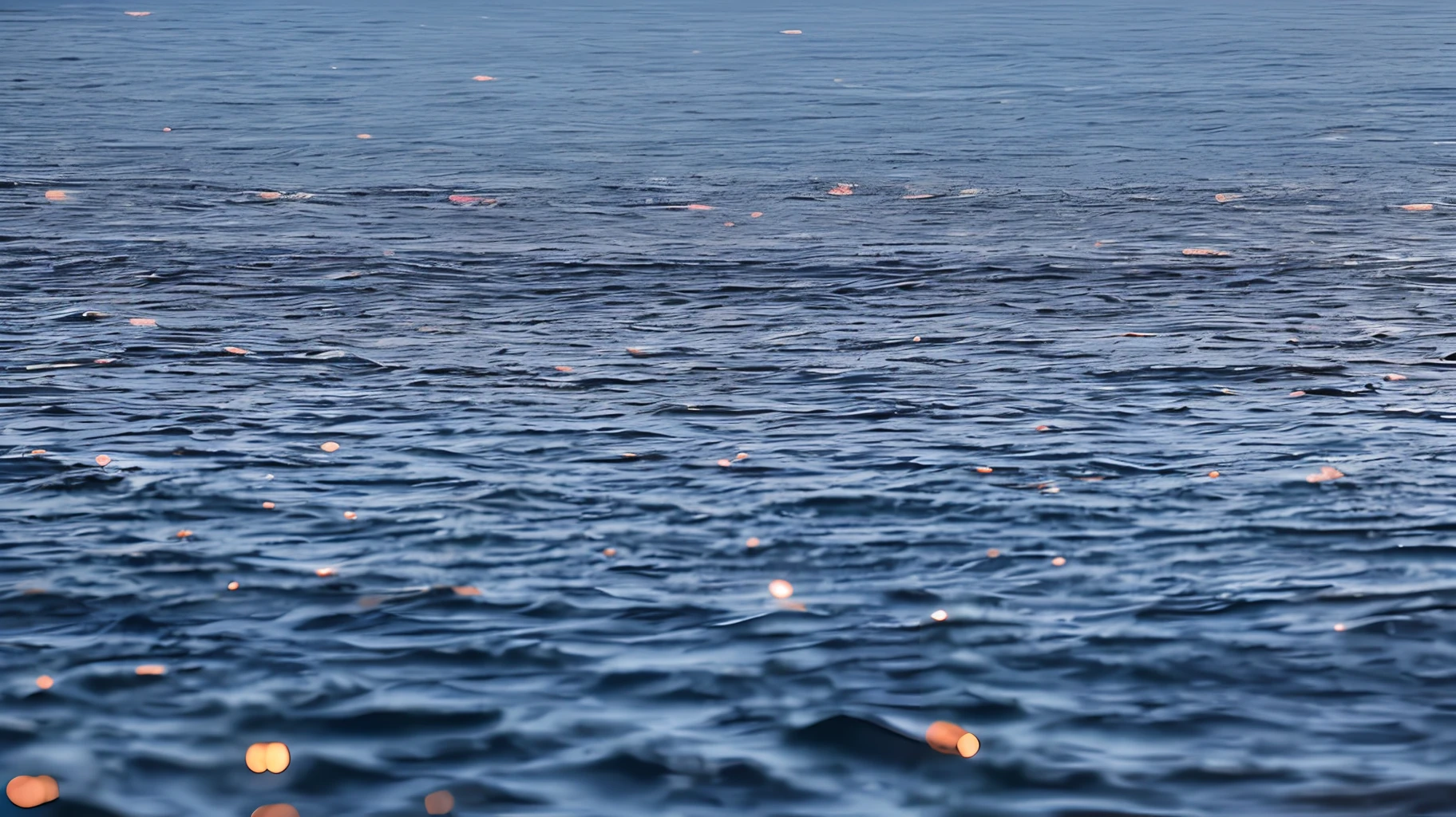 Meteorites streaked across the horizon 16:9，the ocean，tmasterpiece，Orange，Purple 8k waves