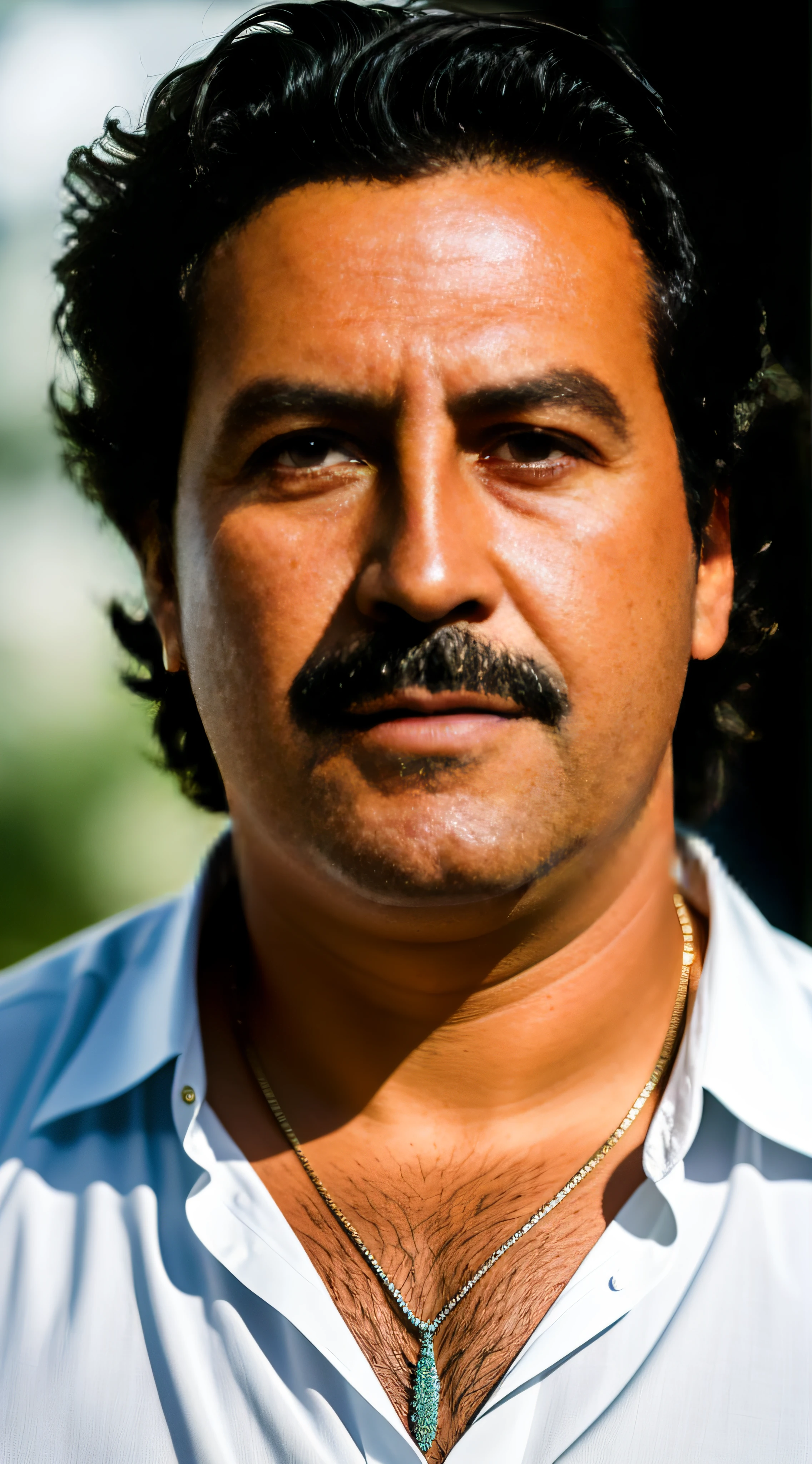 pablo escobar, pablo escobar, montanhas de dinheiro, profundidade, sentado, muito dinheiro, Maximum realism, dinheiro no fundo, dolares em pilhas , pablo escobar em uma poltrona pablo escolbar em uma poltrona com dinheiro ao seu redor, fogo, realista fotografia, imagem realista, Foto RAW, parte superior do corpo, (olhando para o espectador, olhos abertos: 1.2), sentado muito dinheiro, Detailed texture of the lips, (pele de alto detalhe: 1.3), (lente de 100mm), Fujifilm XT3, trending in artstation, trend in CGSociety, Intricate, High Detail, foco nítido, dramatic, textura realista, hdr, Subsurface scattering, global ilumination, filme ainda, filme-like, bokeh, 3d, cores vivas / raytraced / cores quentes, arte de pintura fotorrealista por midjourney e greg rutkowski, cinemactic, 40mm f/2.8, remasterizado, 8k, 4k uhd, sharpened details, ultra detalhado (sentado com muito dinheiro) sentado corpo todo, corpo sentado.