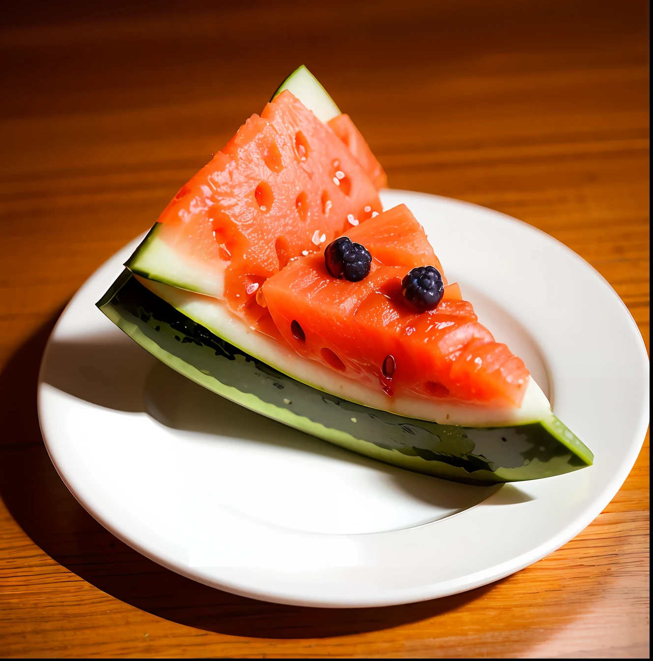 Orange watermelon