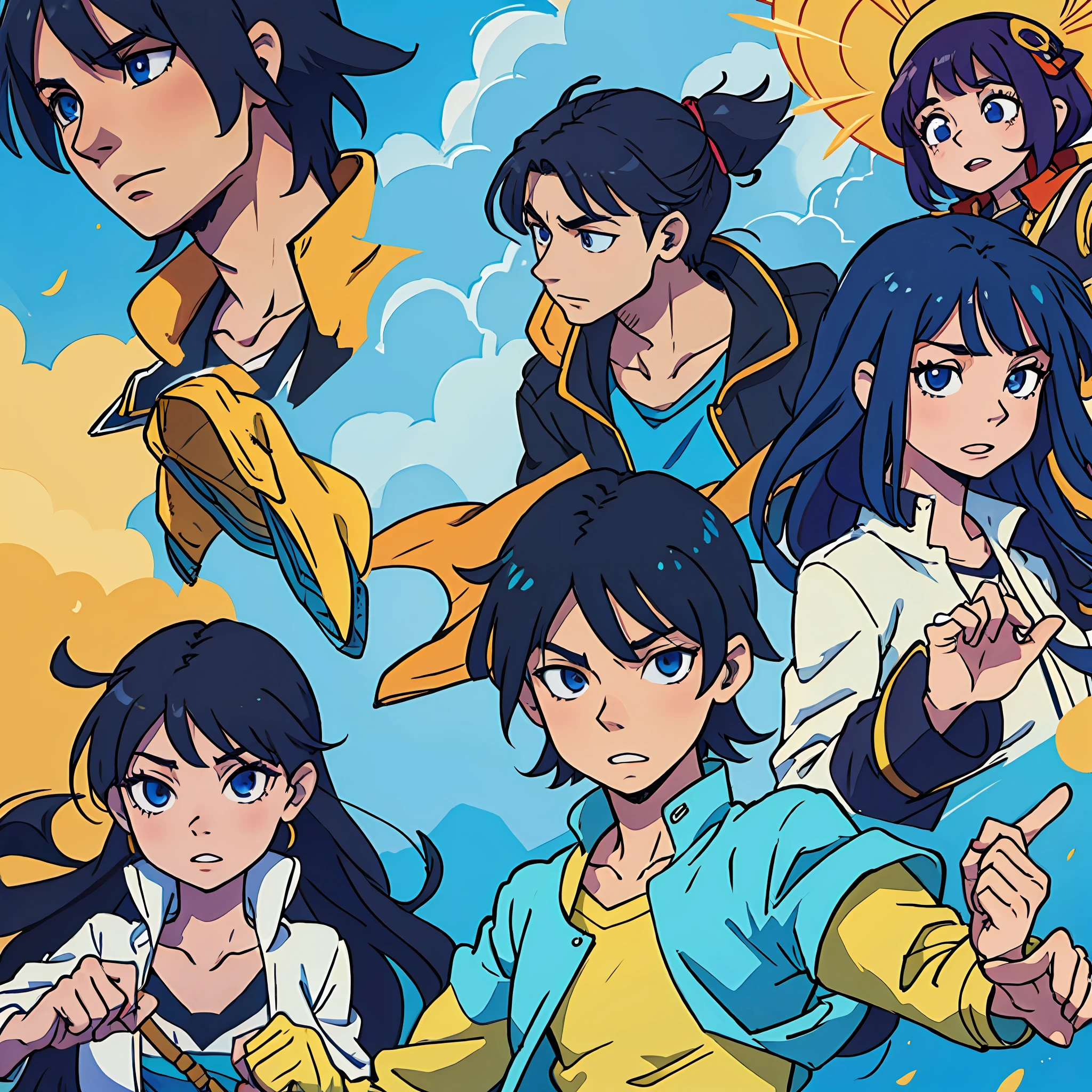 garoto de anime espadachim --auto