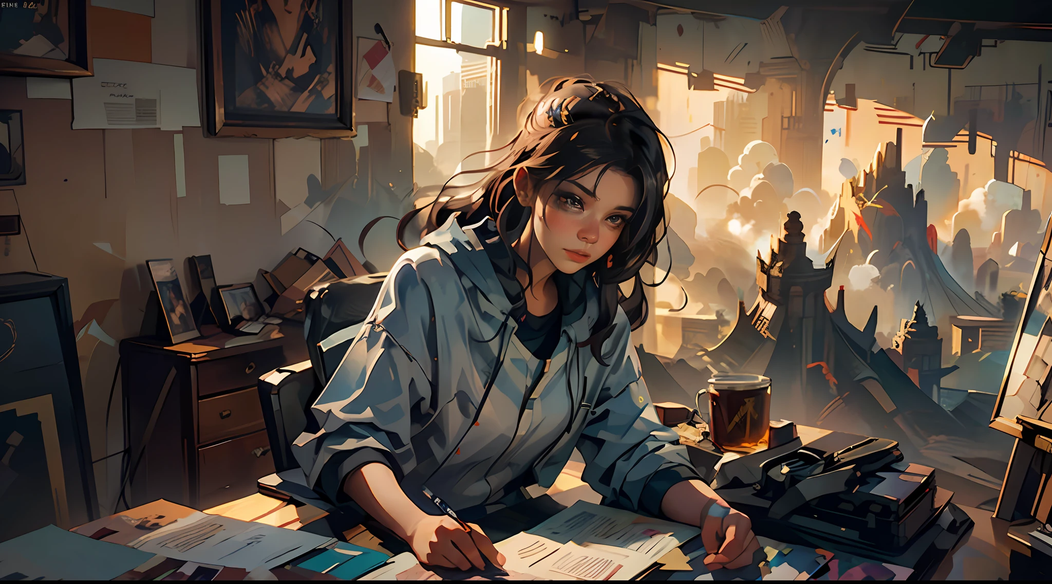 Shui001,
(fotorrealista: 1.4), Arte Oficial, Unity 8k papel de parede, Ultra Detalhado, pele requintadamente detalhada, (cinematic angle) (grain of film: 1.2) cinematic lighthing, handsome and aesthetic, dynamic lighting, obra-prima, melhor qualidade, pele brilhante, Cyberpunk,