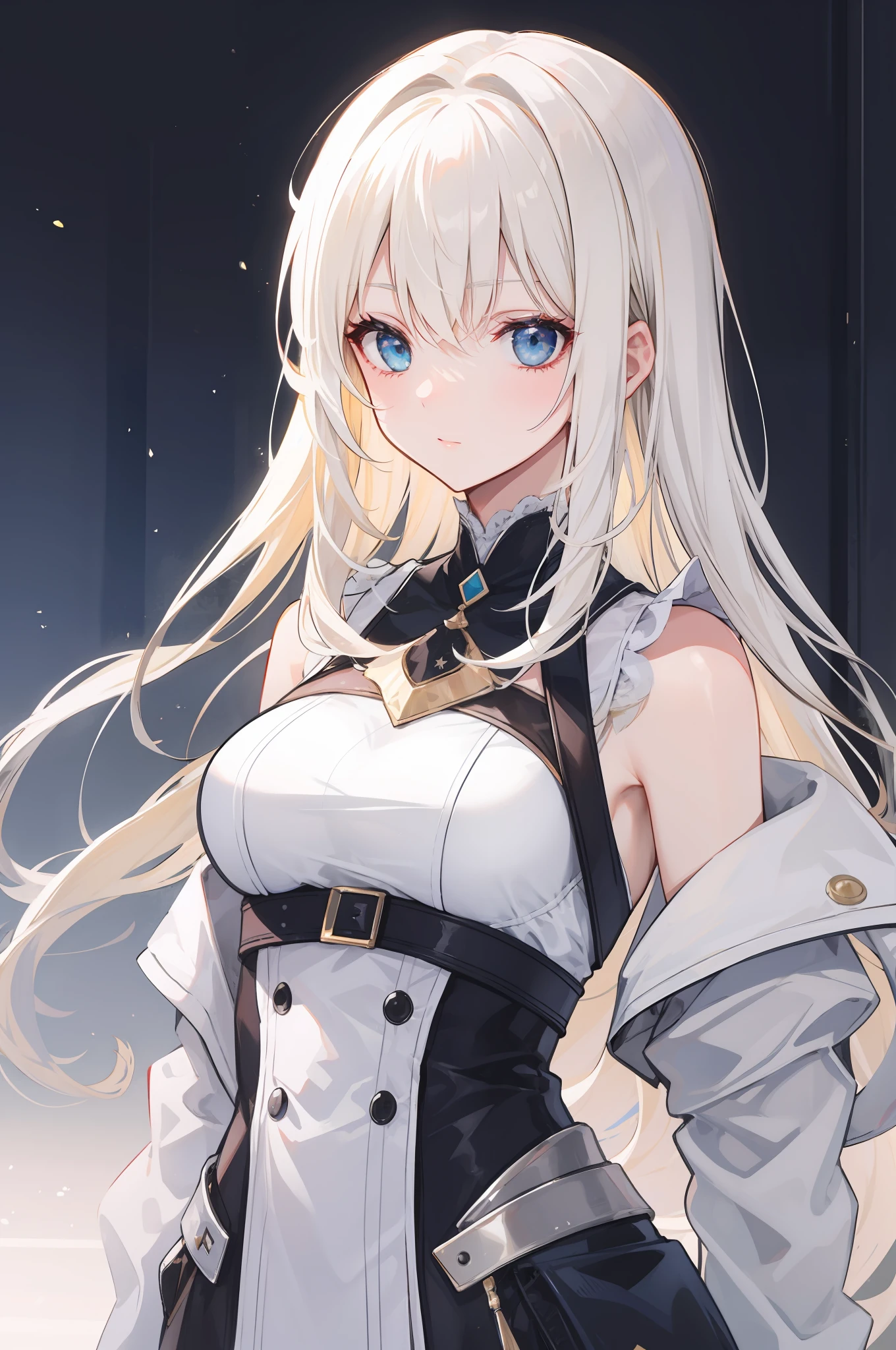 White hair, Blonde hair, long whitr hair,a matural female,
