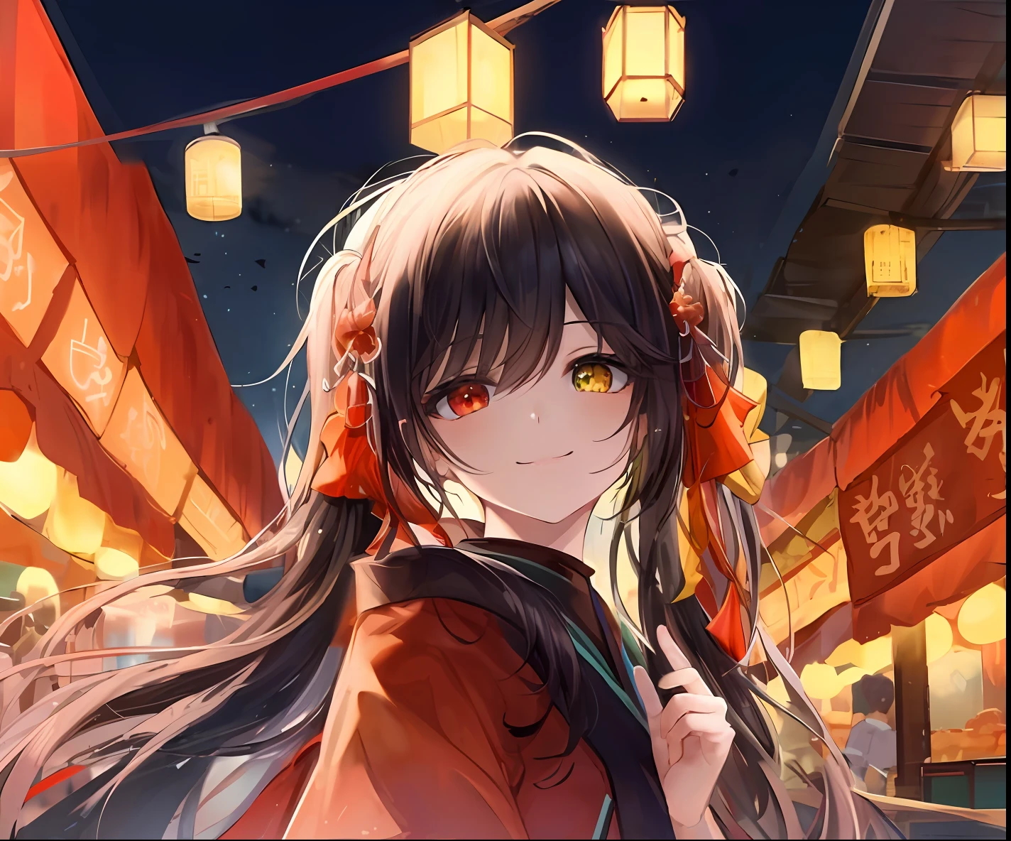 anime girl with long hair and red dress in a city, beautiful anime girl, anime visual of a cute girl, young anime girl, cute anime girl, beautiful anime portrait, anime girl with long hair, pretty anime girl, portrait of an anime girl, anime style 4 k, (anime girl), cute anime girl portrait, stunning anime face portrait, portrait of cute anime girl