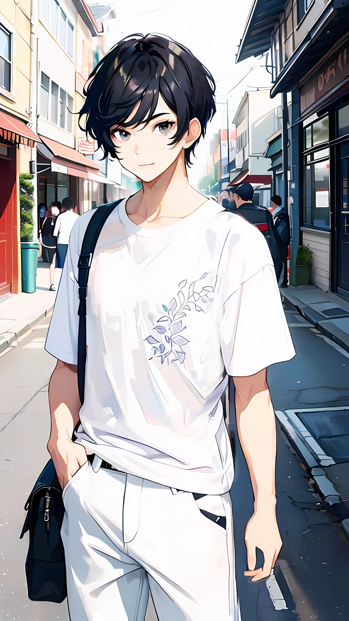 HD flower pattern on clothes