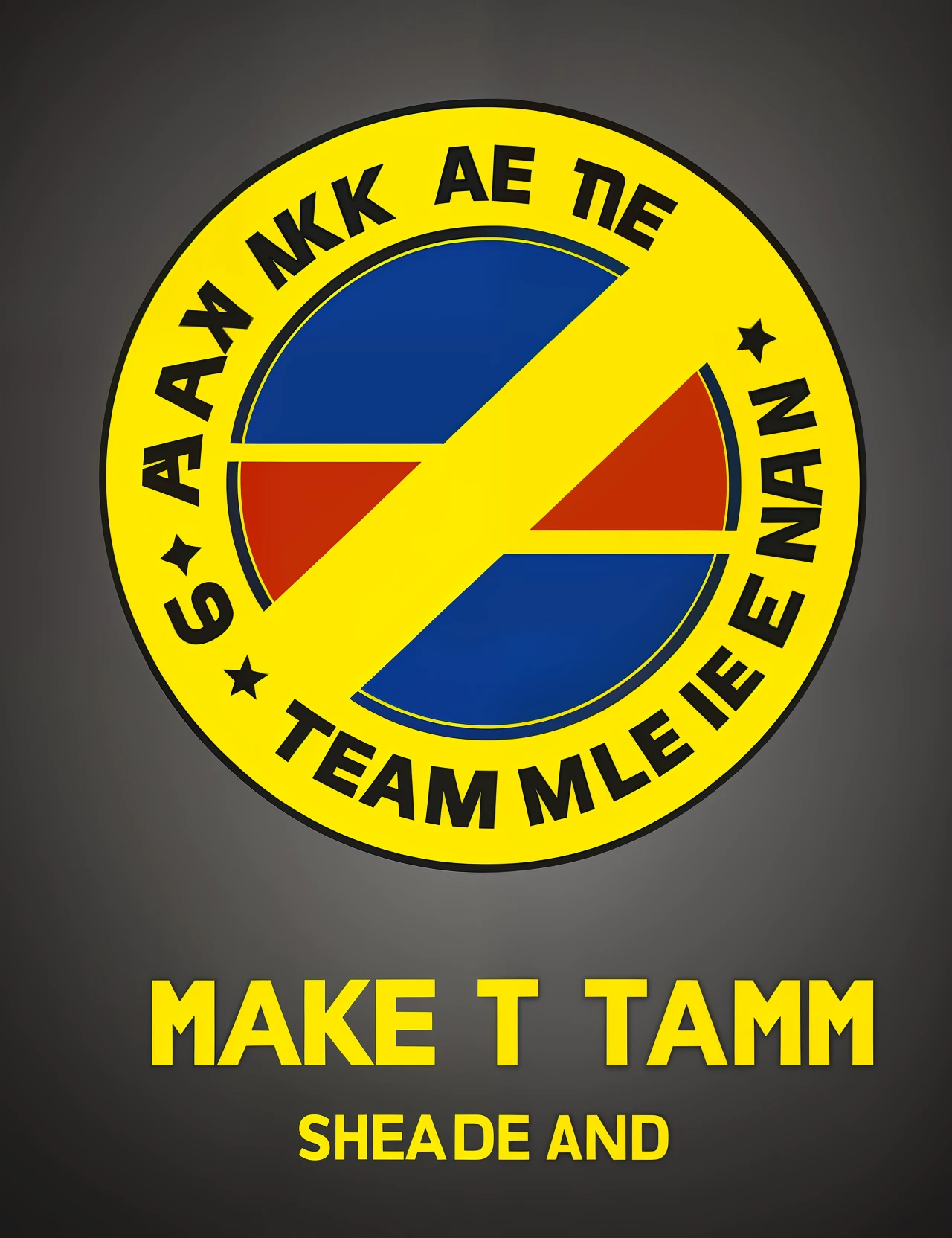 Make a team shield
