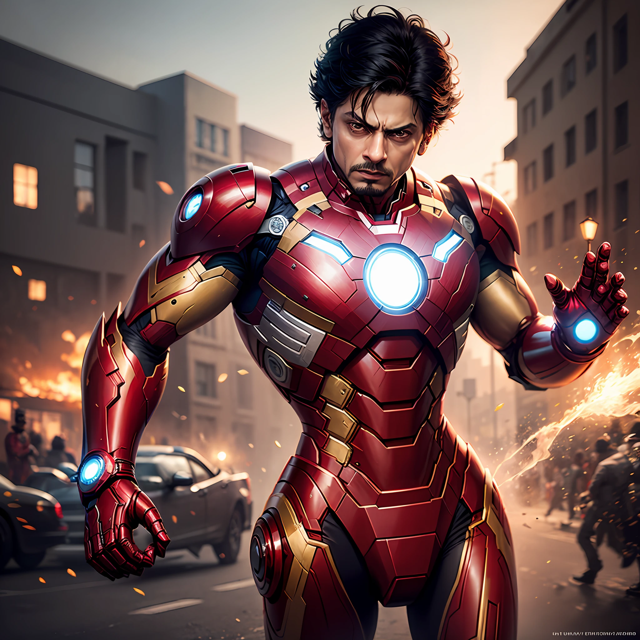 Shahrukh Khan as iron man --auto