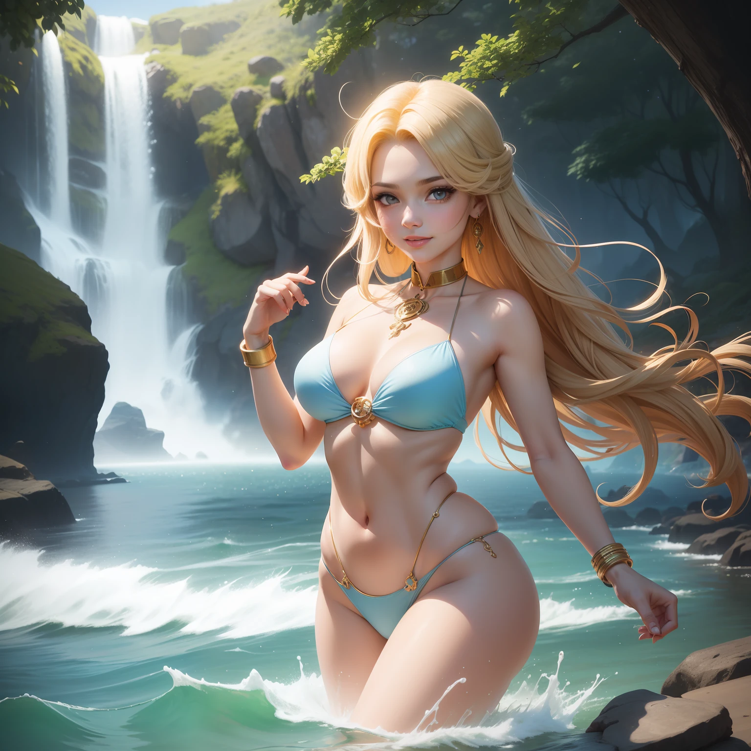 --Woman in red suit --running --smiling --chain on her neck, --Zodiac Girl Knights --Saint Seiya, --Knights Portrait of the Zodiac Girl --Joan's Day, --Ciborgue sereia --chicote laser --Angewoman Glamorous Digimon, --Em Jojo/A Aventura Bizarra --Senhora Palutena, --Arte do local --inspirado em Bartolomeo Vivarini --Torres, --Rosto detalhado --foto de corpo inteiro, --Correndo em um bosque encantado --brincando --sedutor, --Nymph of our dreams is revealed, --Hair that dances in the wind like strands of gold --eyes bright as twinkling stars --skin as soft and radiant as moonlight, --Golden ratio guides each stroke --each curve --each detail, --Charming face of this nymph --presents overflowing harmony --symmetry --irresistible --work of art --captivating smile --illuminates everything around her --slightly curved lips --irresistible --work of art --captivating smile --illuminates everything around her --slightly curved lips, --Whispers ancestral secrets that arouse curiosity and enchant the hearts of all who contemplate it, --Details --Proportions --Golden Ratio --Divine Pattern --Transcends, --The eyes of this nymph are true windows to the soul --transmitting a profound wisdom --serenity --universal harmony --divine balance, --Attractive nymph --celebration of beauty --art --mathematics --mysteries of creation --aesthetic perfection.