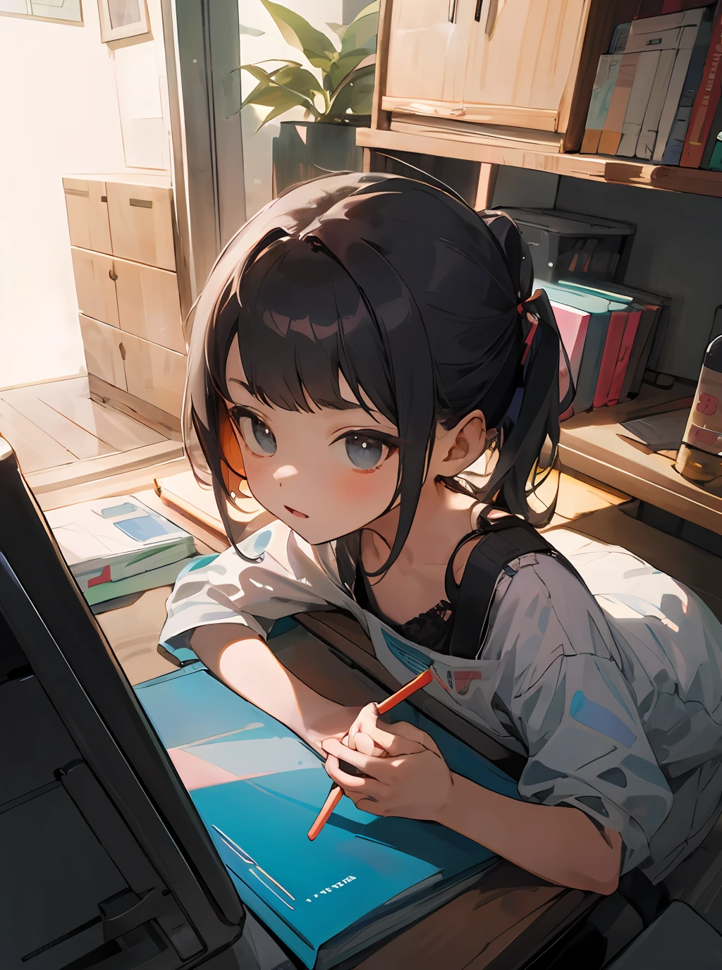 Ten-year-old girl