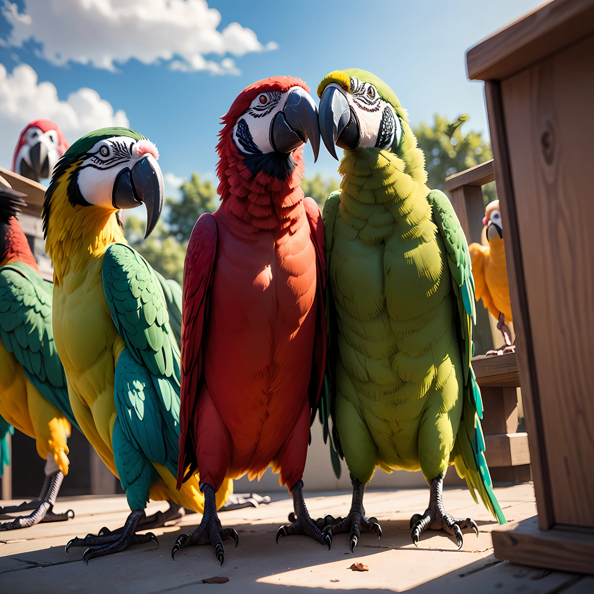 Parrots --auto