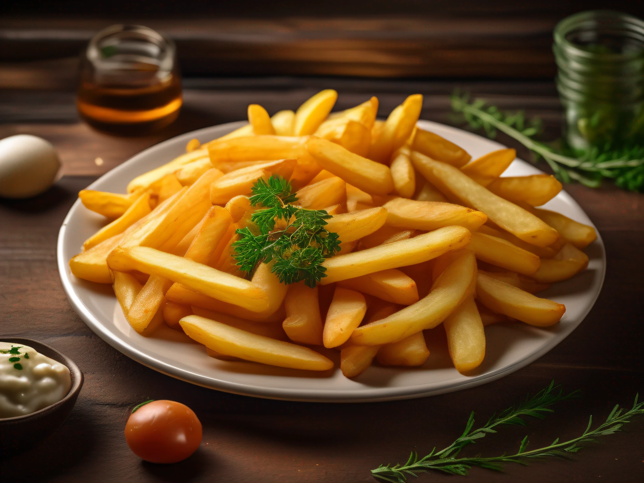 Hay un plato de ravioles, High quality food photography, Professional Food Photography, istock, realista'', Imagen de archivo, Un hiper realista, Shutterstock, Foto de archivo, en un plato en un restaurante concurrido, Imagen realista verdadera, con patatas fritas, Crisp and crisp, Incredibly realistic, Desayuno abundante, por Joe Bowler, pollo