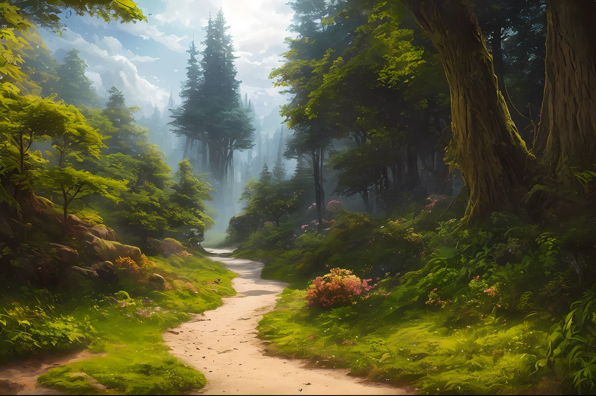 masterpiece, best quality, high quality,extremely detailed CG unity 8k wallpaper, An enchanting and dreamy scene of a fantasy forest, with towering trees, digged hole, hidden fairy glens, creating a sense of mystique and enchantment, artstation, intricate, trending, award winning photography, Bokeh, Depth of Field, HDR, bloom, Chromatic Aberration ,Photorealistic,extremely detailed, trending on artstation, trending on CGsociety, Intricate, High Detail, dramatic, art by midjourney