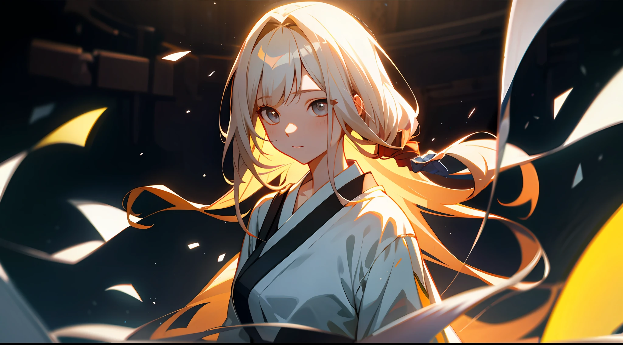 zori,glass,Long-haired girl,Vacated,Light,HD beauty CG