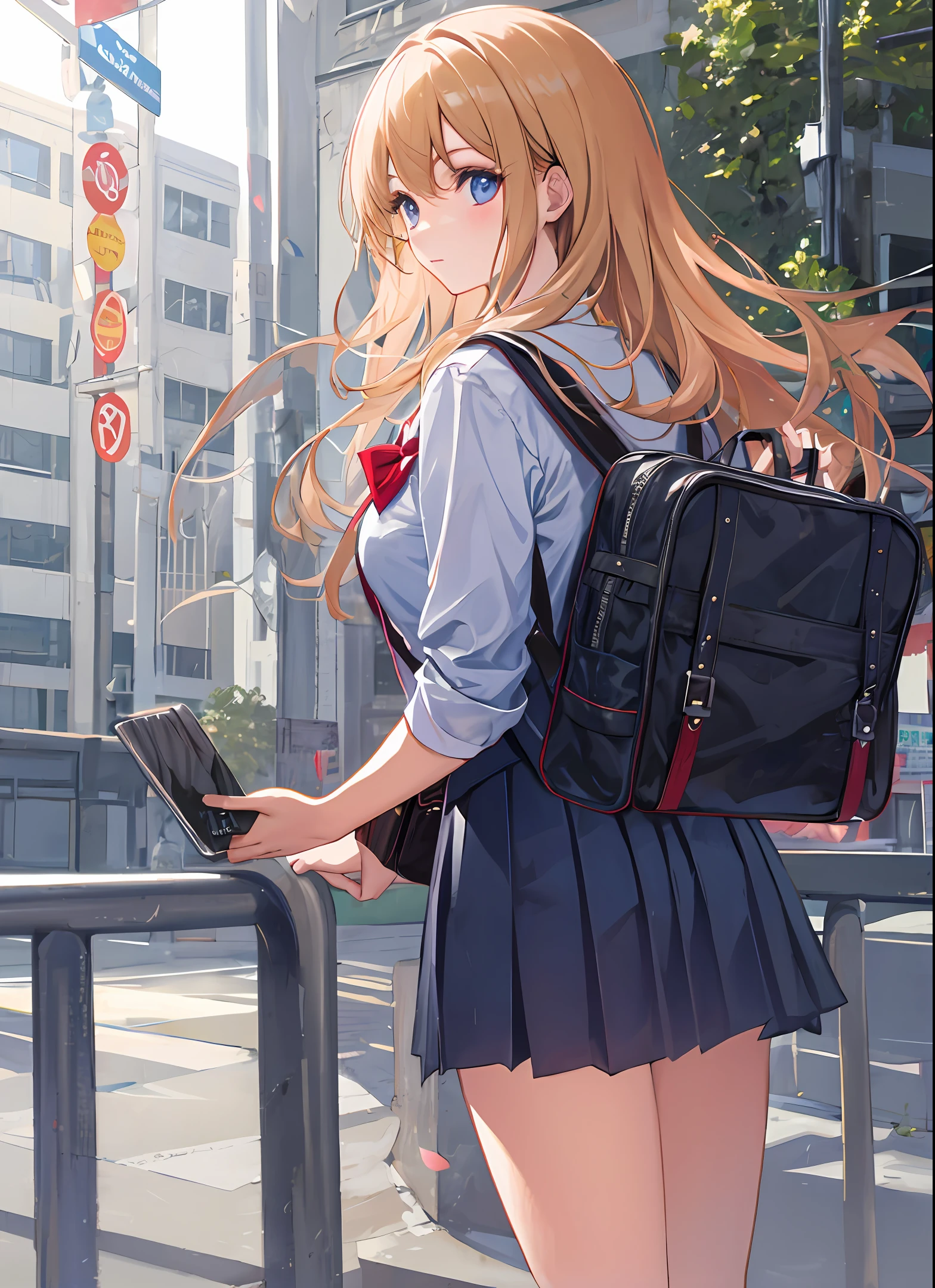 Schoolbag beauty