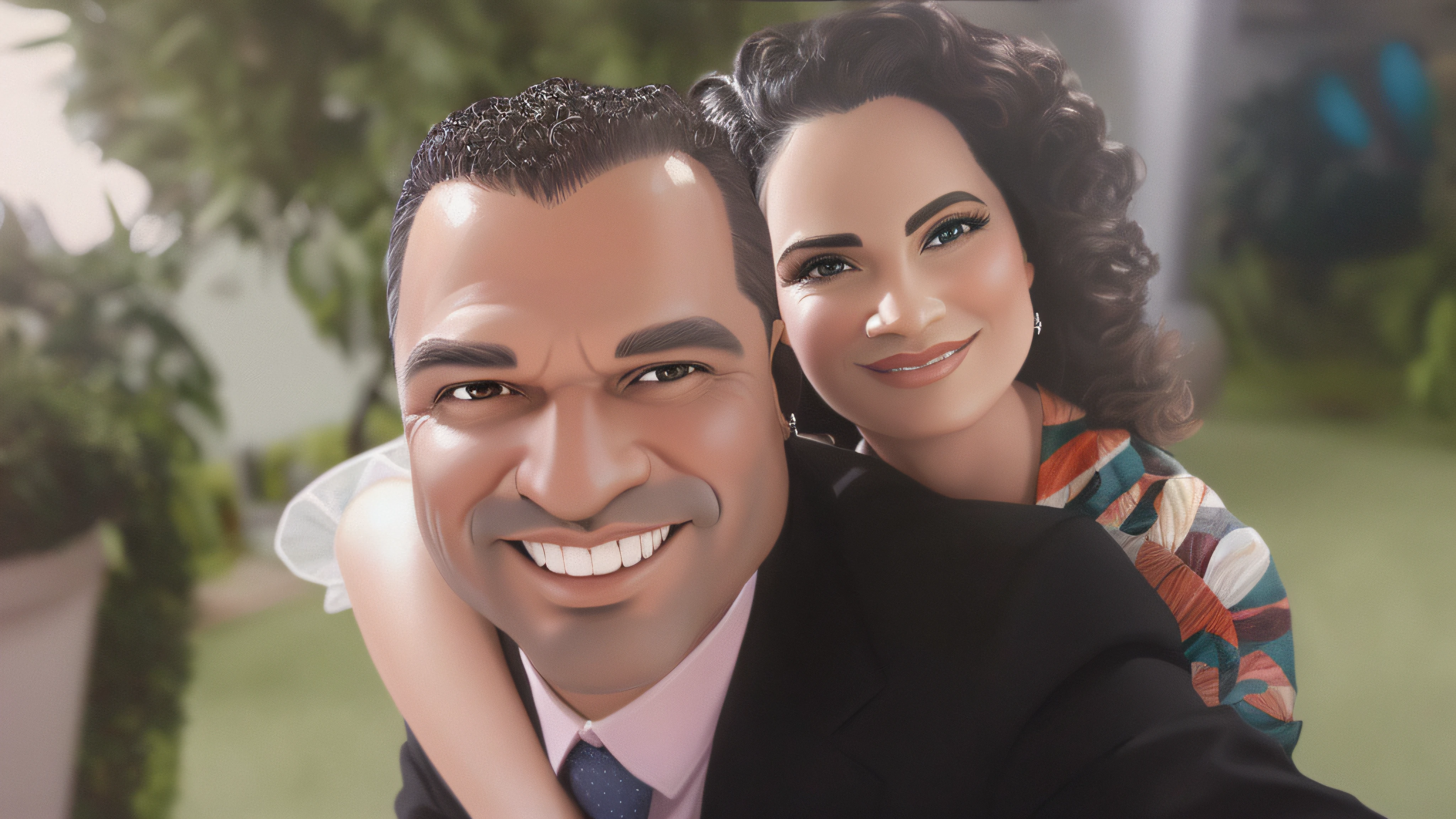 Perfection extremely detailed caricature.