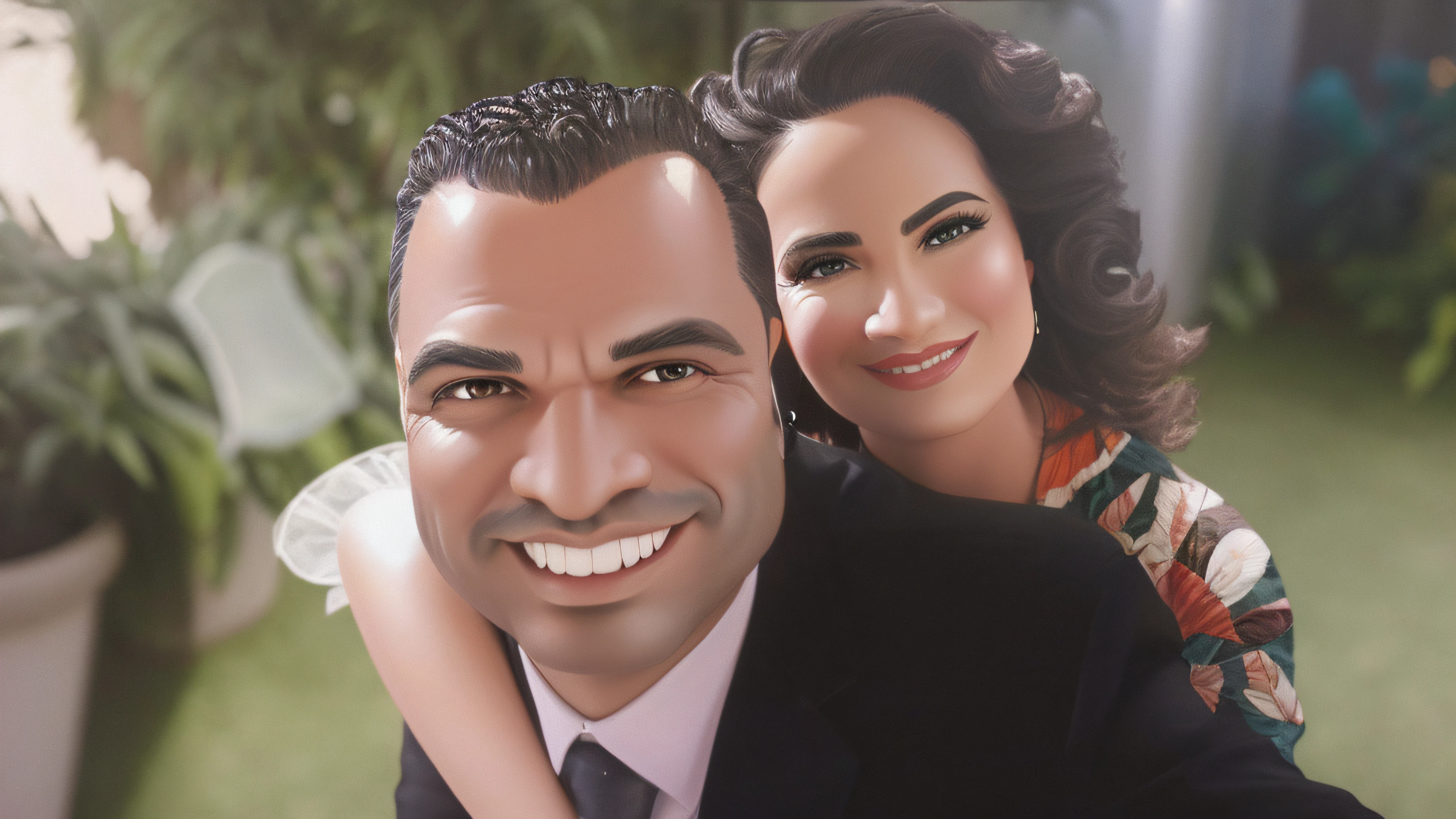 Perfection extremely detailed caricature.