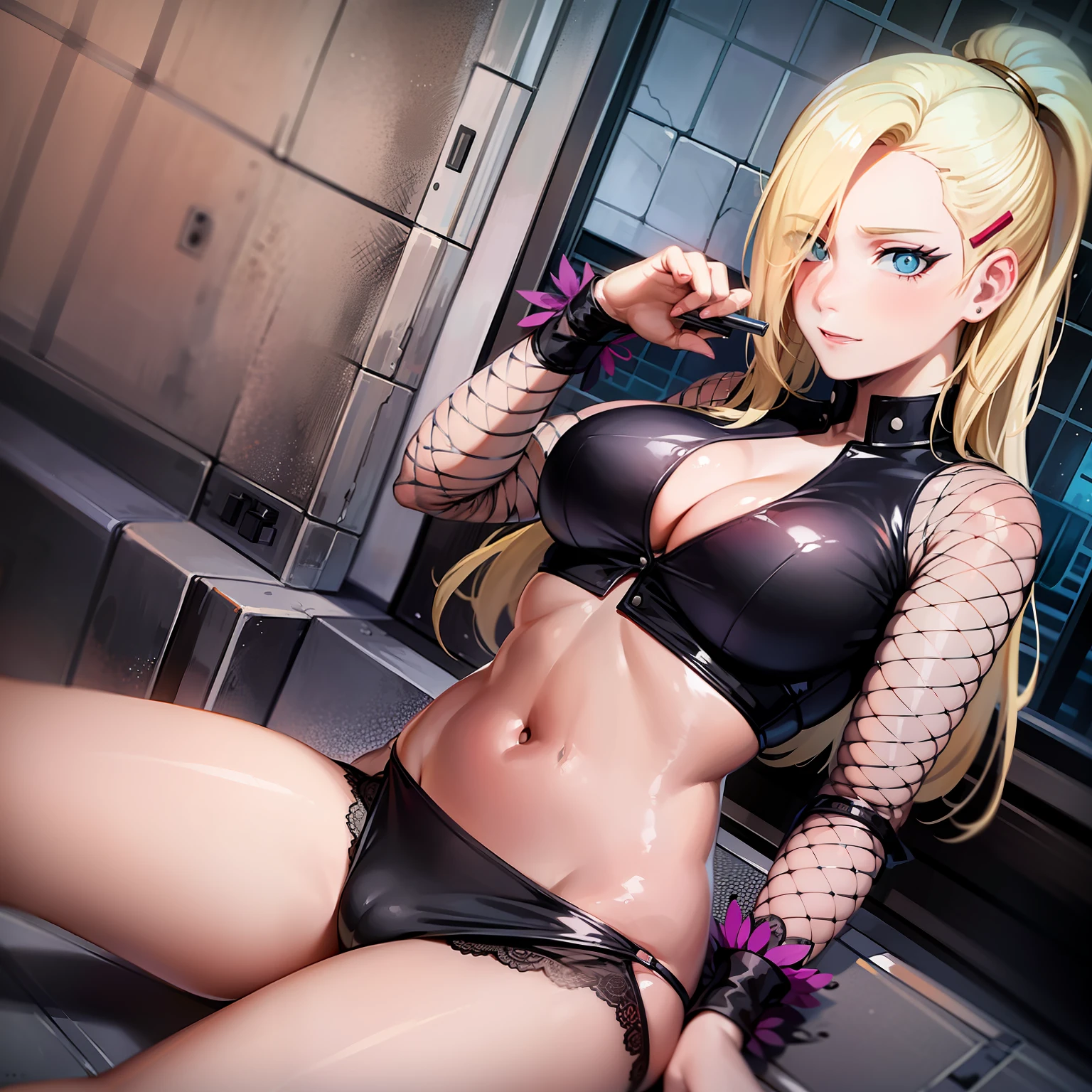 ino yamanaka sem roupas sedutora anime,tomando banho, maos em cima dos peitos, peitos pequenos, adoslecente, mamilos marcando a roupa, muito sensual, roupa molhada, sem camisa