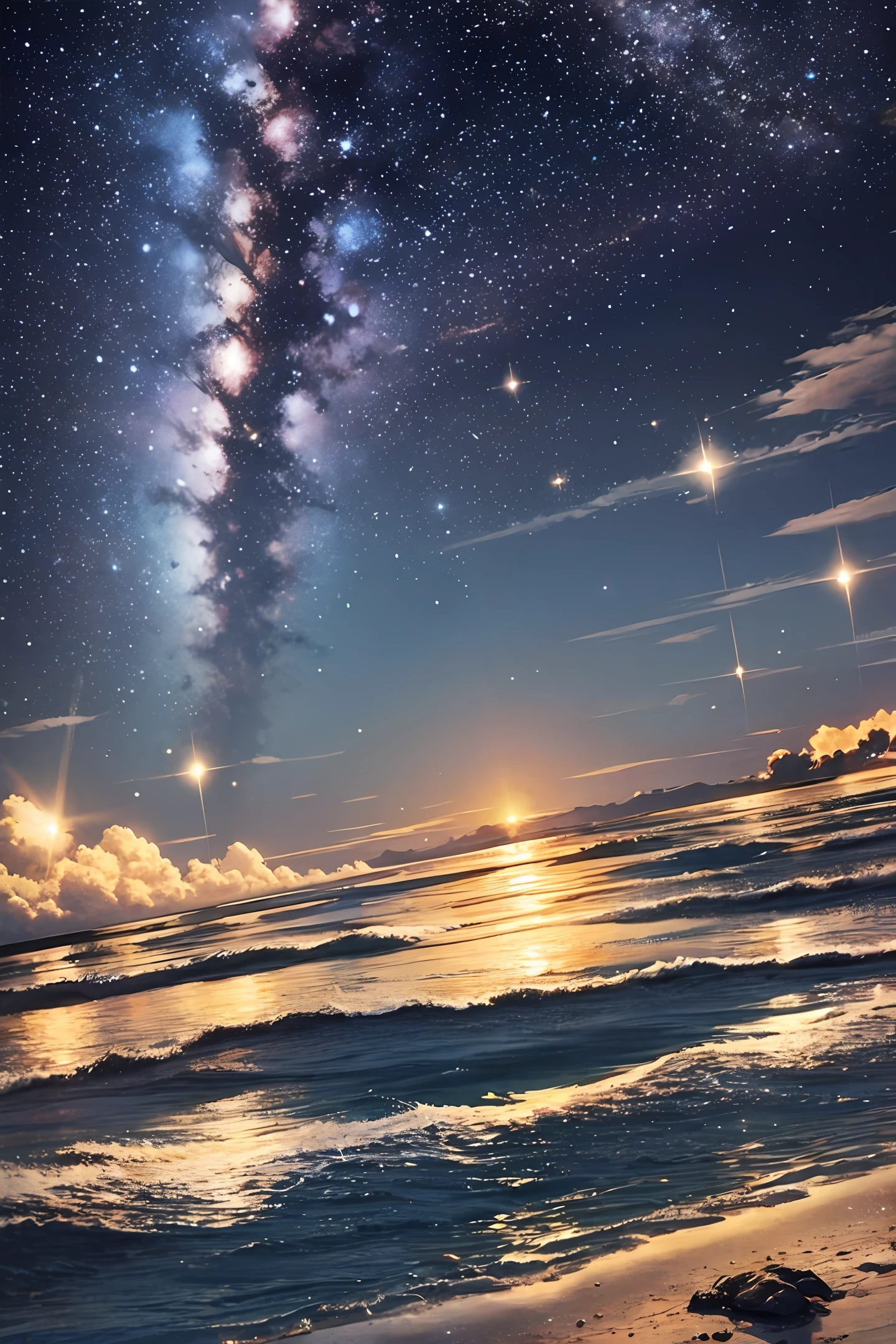 starry night sky