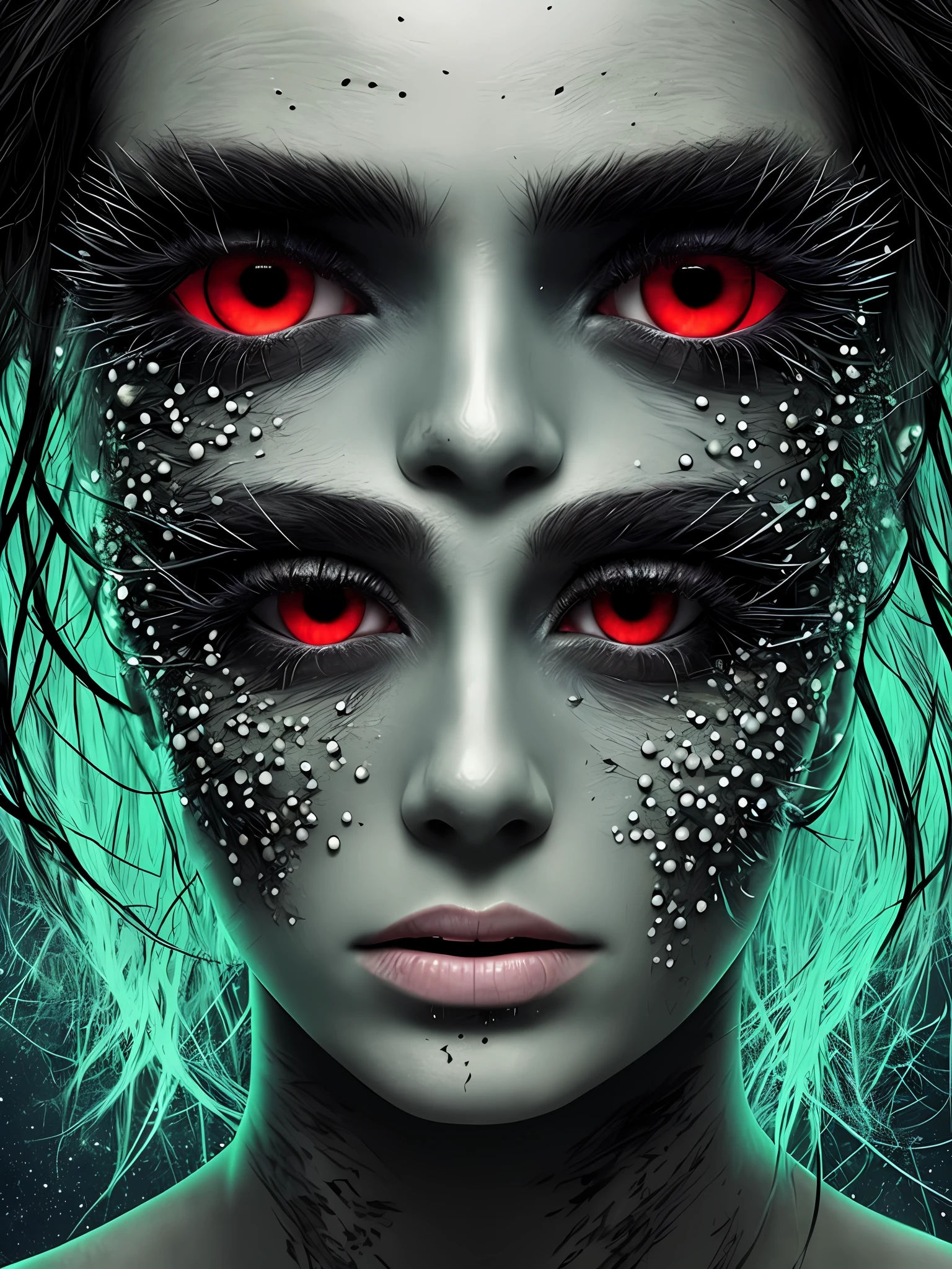 A monster covered in eyes